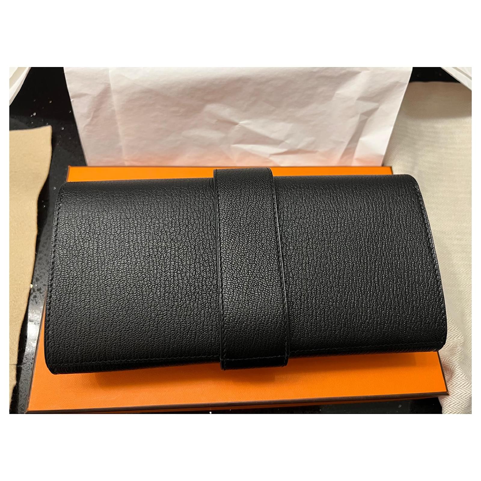 Hermes Medor 23 Clutch Black Box Leather Gold Hardware – Coco