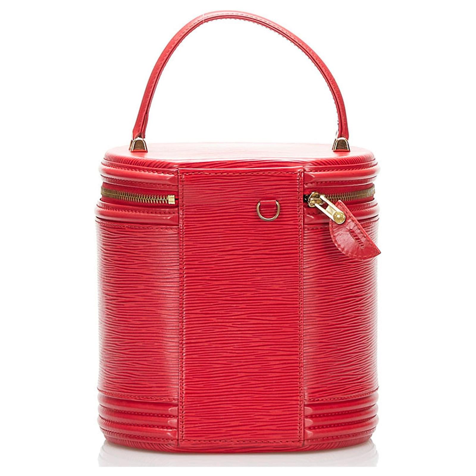 Louis Vuitton Vanity Red Leather ref.801412 - Joli Closet