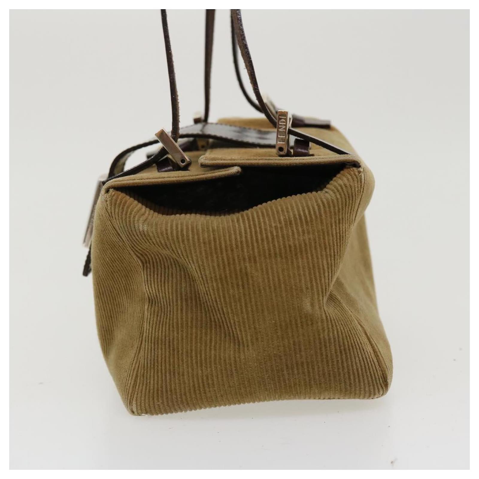 バッグ Fendi corduroy mamma baguette bag Fendi corduroy mamma baguette bag - メルカリ