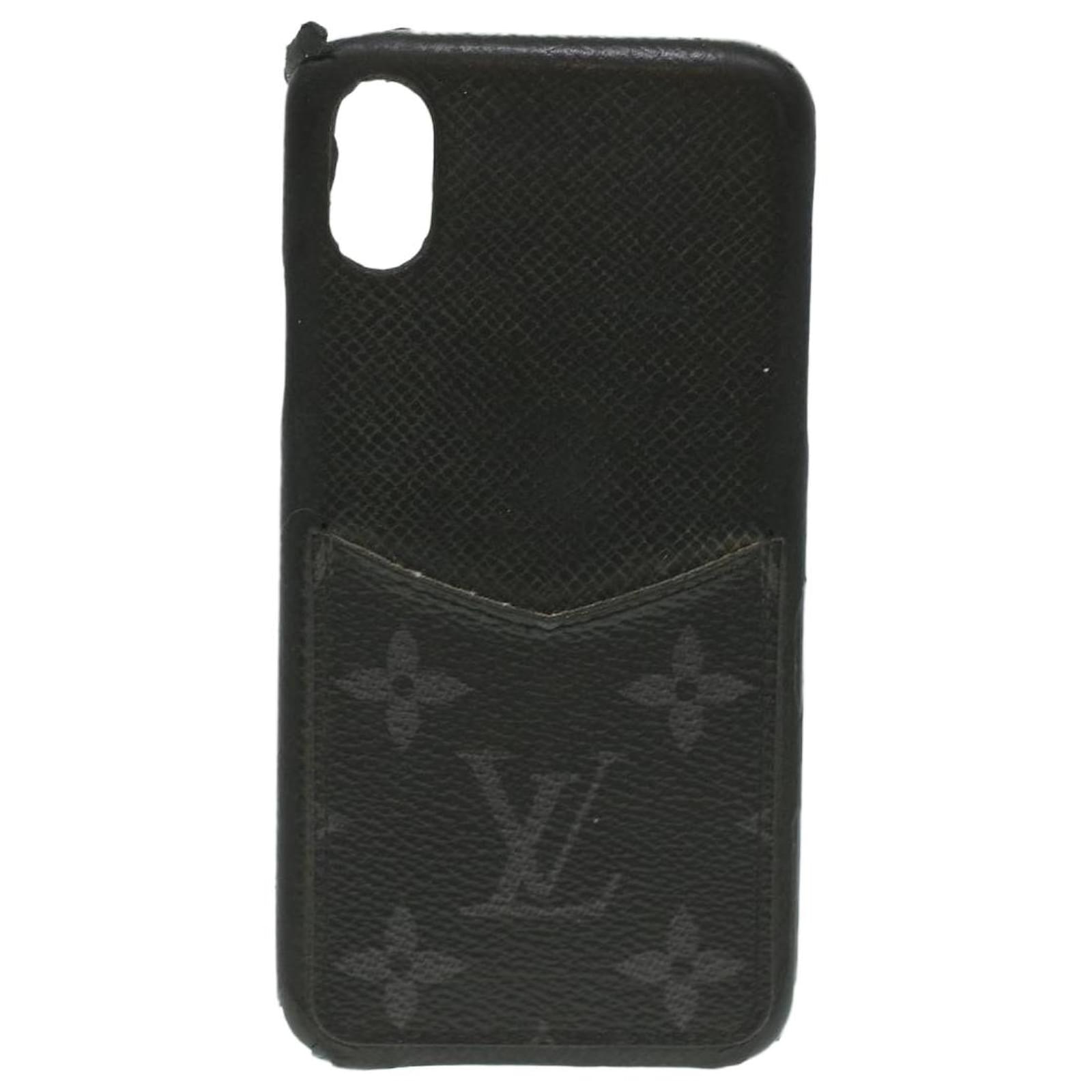 Pre-Owned Louis Vuitton Cover iPhone X Xs Folio Red Scarlet