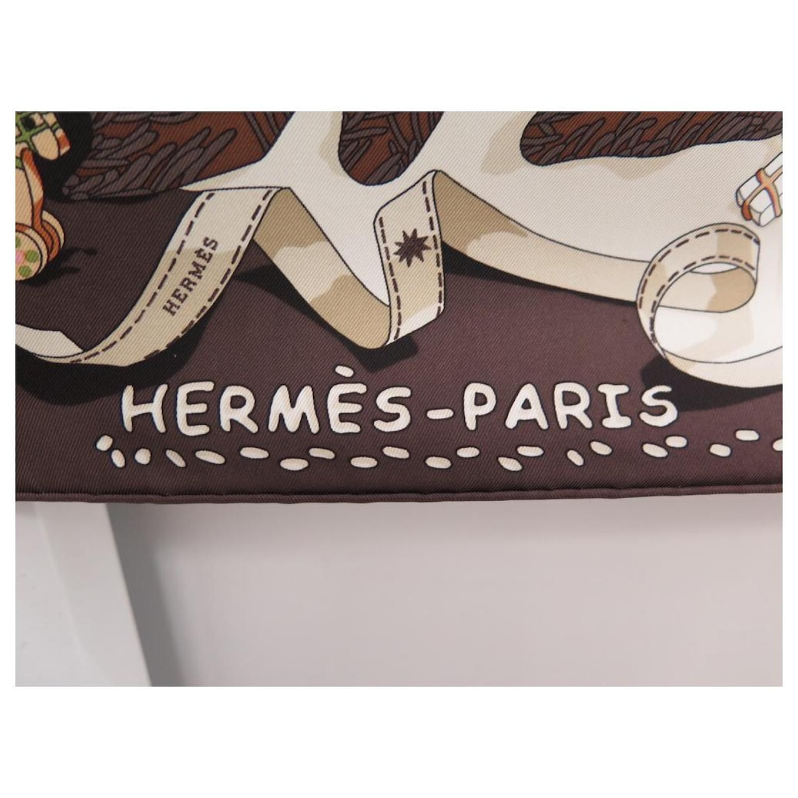 Hermès NEW HERMES CHRISTMAS SCARF AU 24 FAUBOURG DIMITRI RYBALTCHENKO