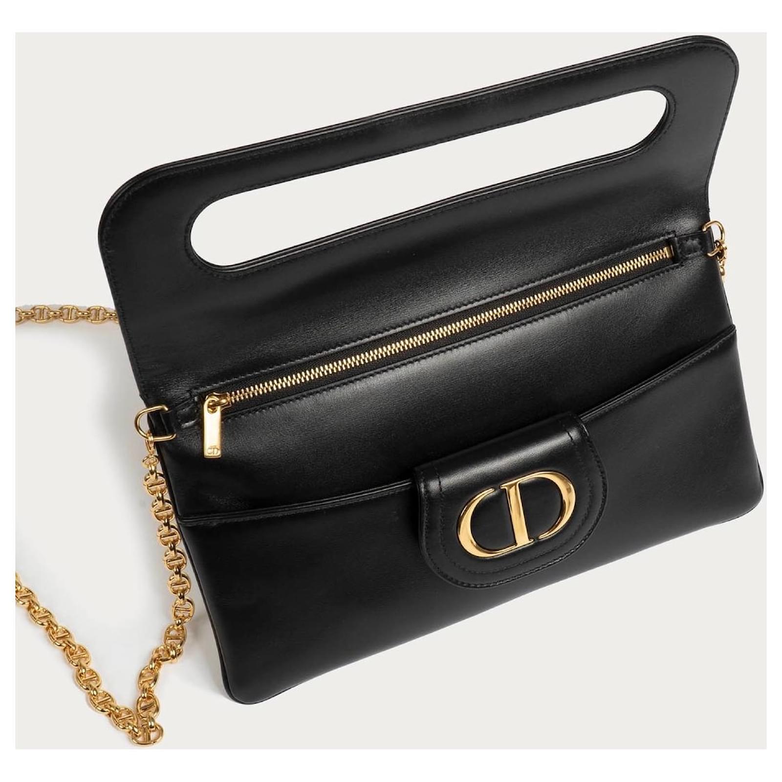 Christian Dior Handbags Black Leather ref.802149 Joli Closet