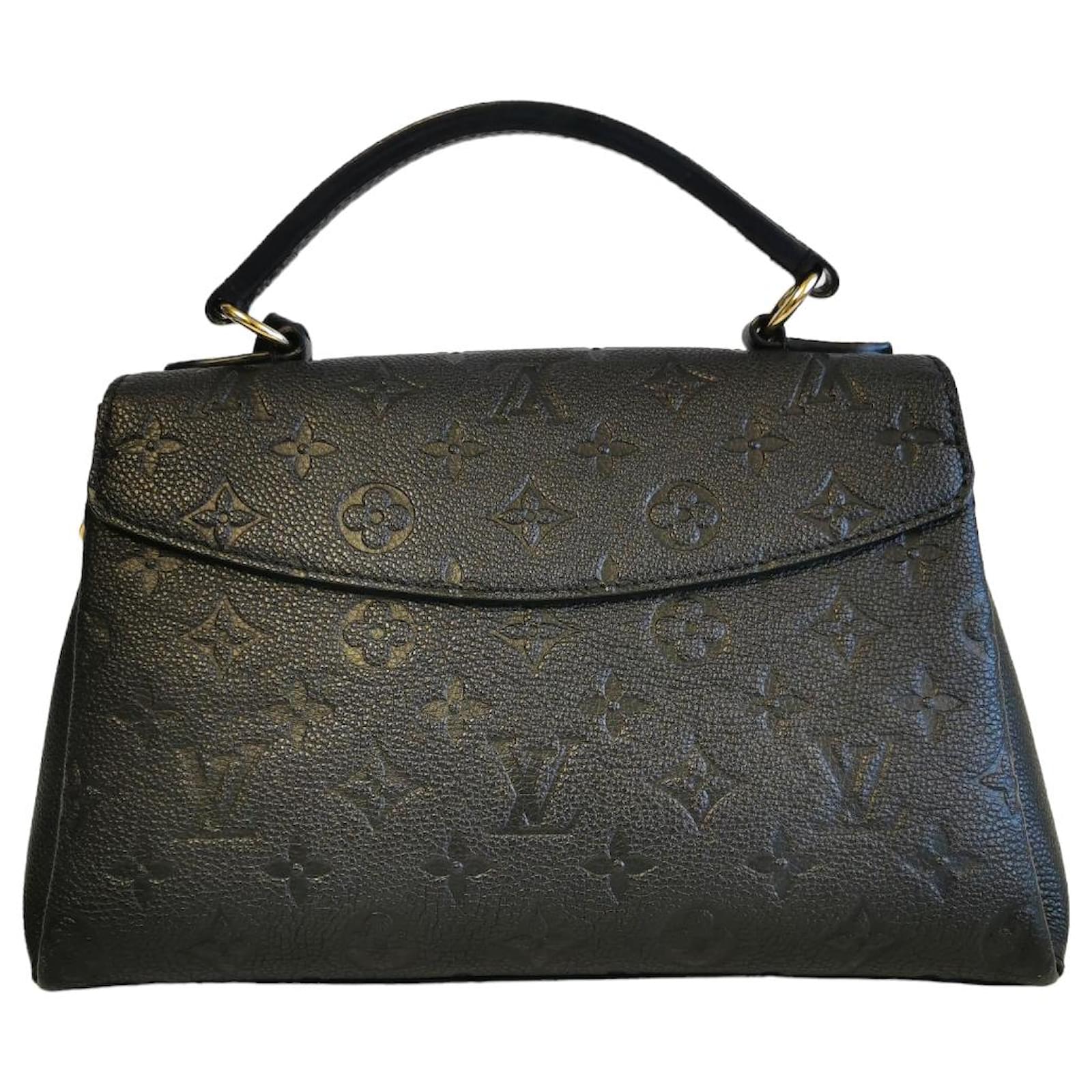Louis Vuitton Georges BB Black Monogram Empreinte Leather ref
