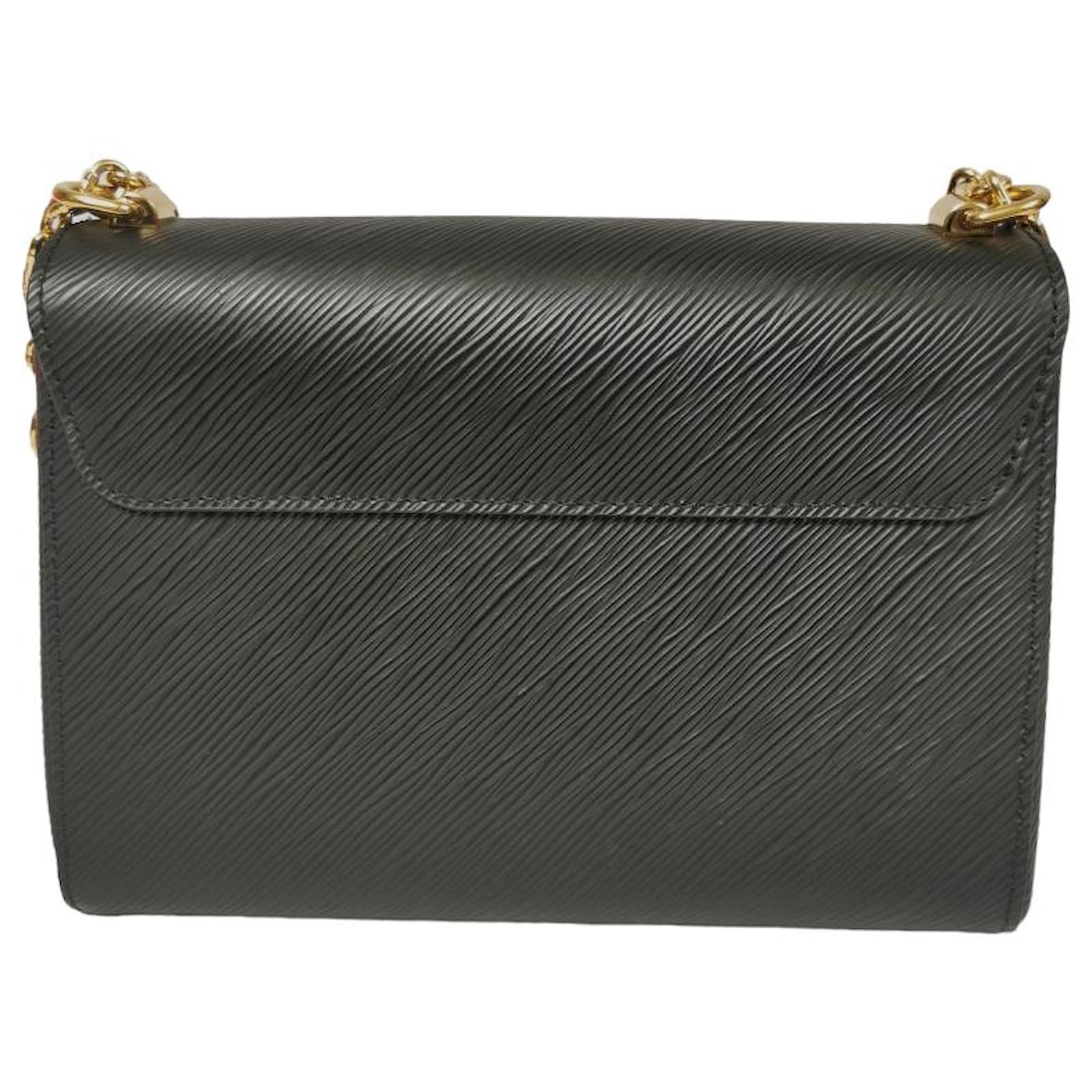 Louis Vuitton Twist MM Black Epi Gold Leather ref.803127 - Joli Closet