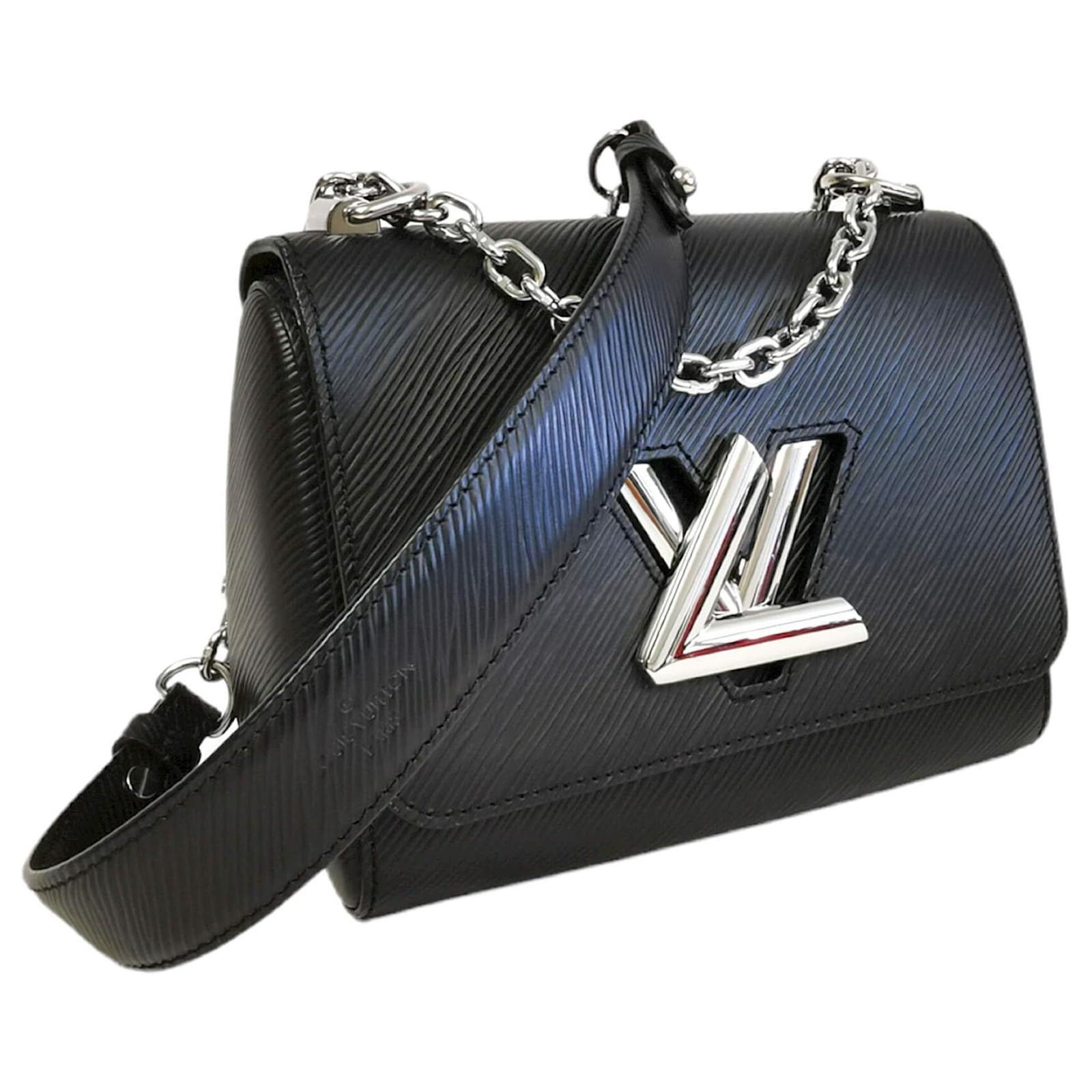 Louis Vuitton Black EPI Leather Twist PM Shoulder Bag