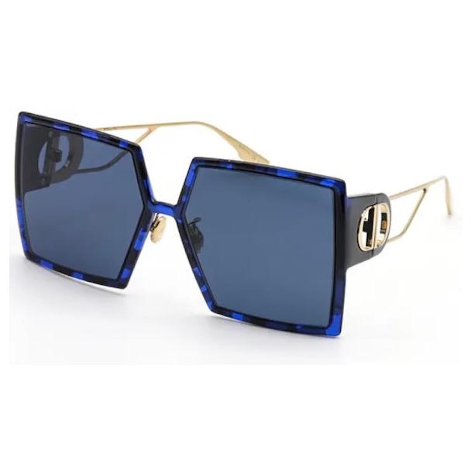 christian dior sunglasses blue