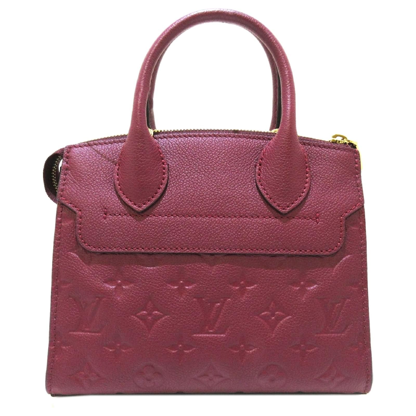 Louis Vuitton broderies Pochette Accessoires Mini Pink Giant Monogram Empreinte