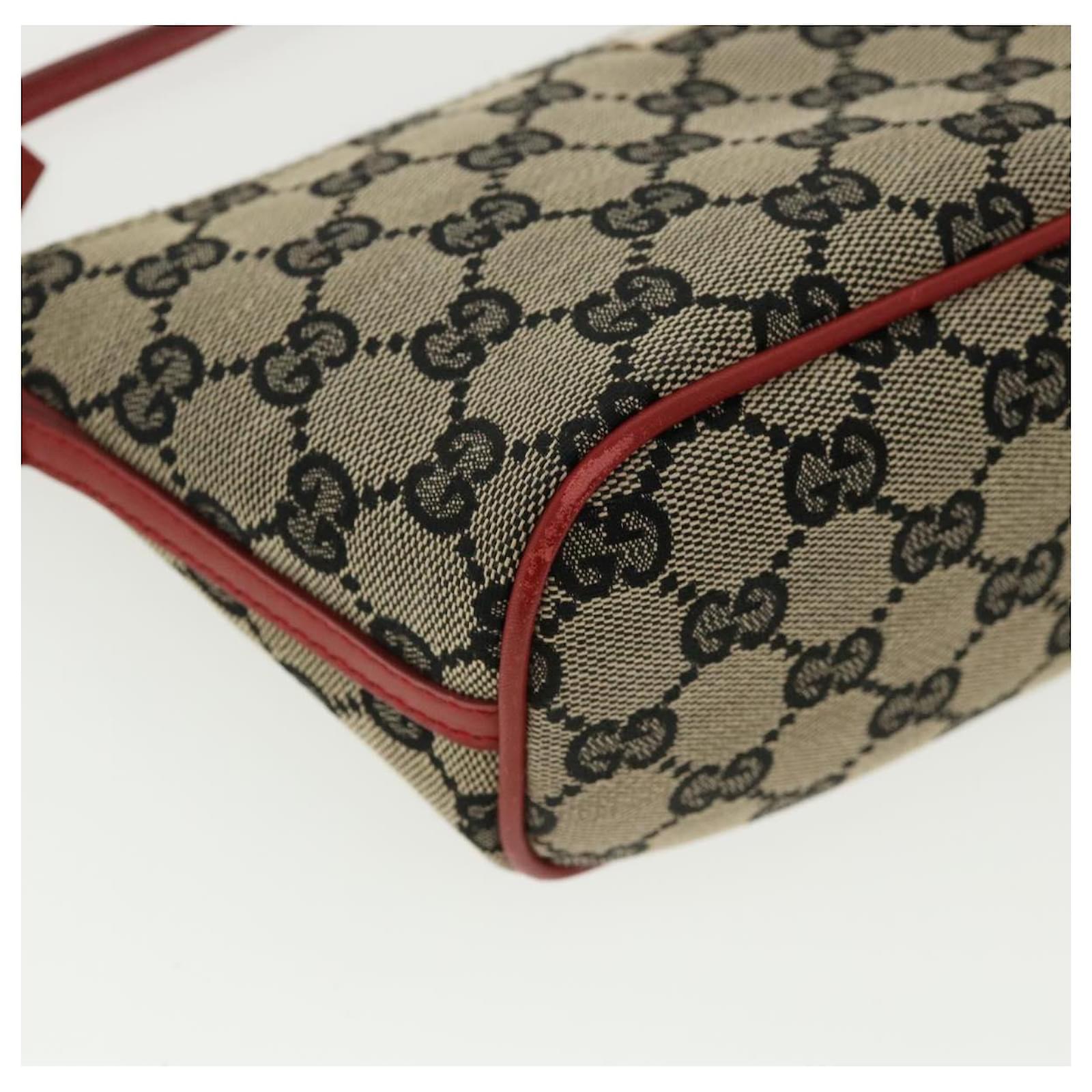 Gucci GG Canvas Pencil Case - Red Travel, Accessories - GUC1299379