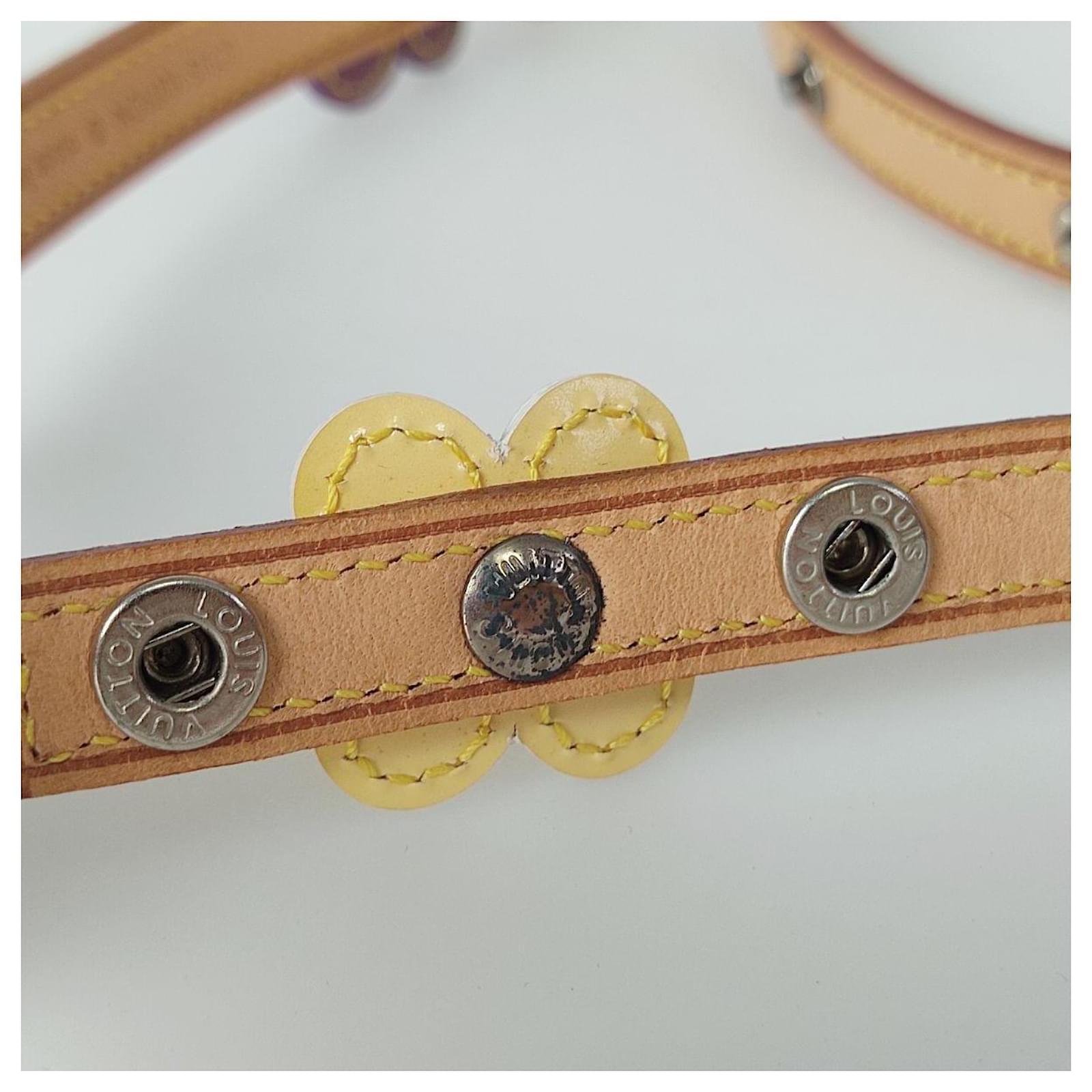 Louis Vuitton Adjustable Fleur Belt Multiple colors Leather ref