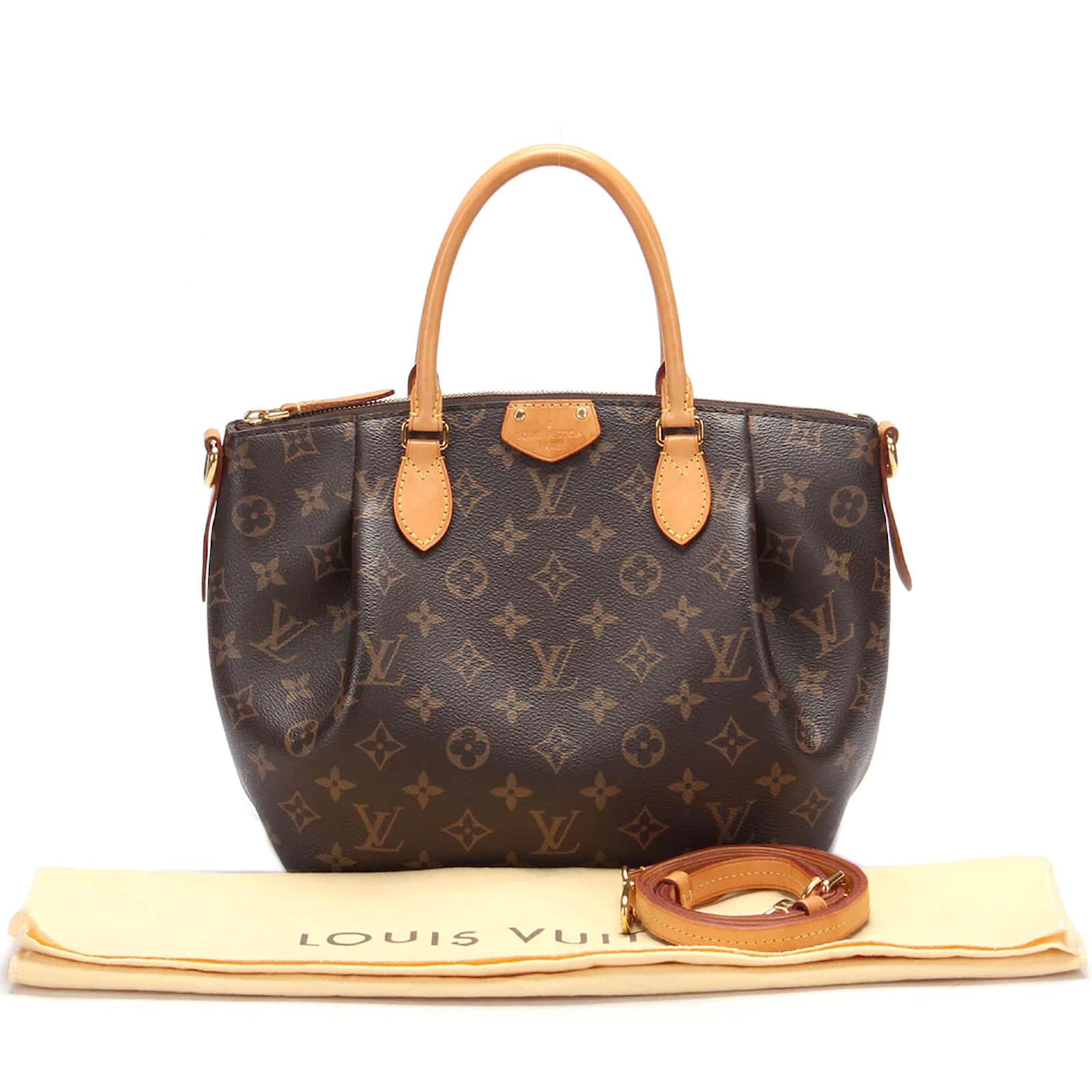 Louis Vuitton Monogram Turenne PM Brown Cloth ref.806188 - Joli Closet