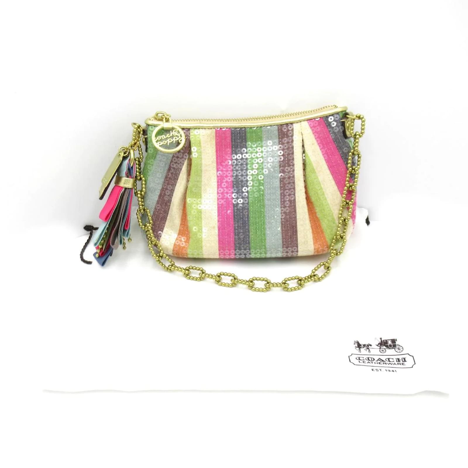 Coach Multi Color Poppy Pop C Shoulder or Crossbody Bag.(EXCELLENT  Condition) | eBay