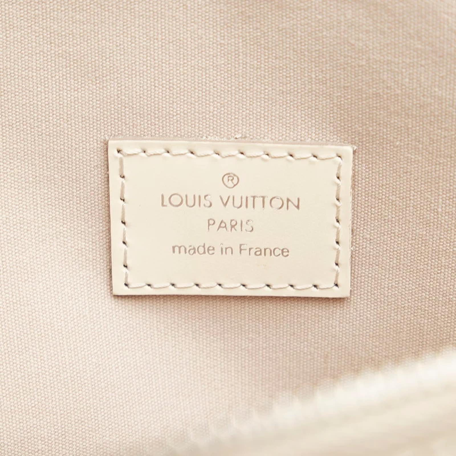 Louis Vuitton Epi Lockit Vertical M4229J White Leather Pony-style calfskin  ref.806221 - Joli Closet