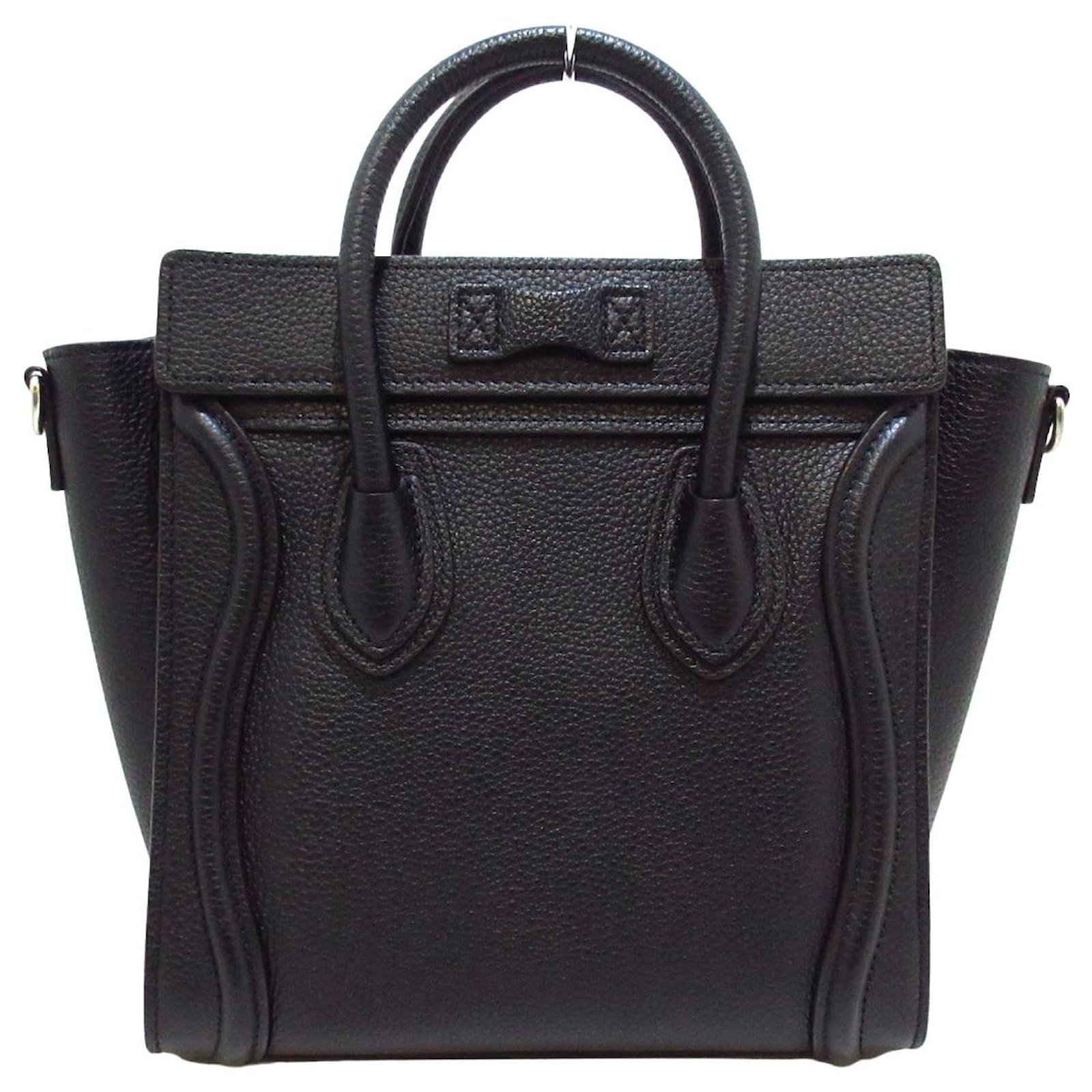 Céline Luggage Black Leather ref.806987 - Joli Closet