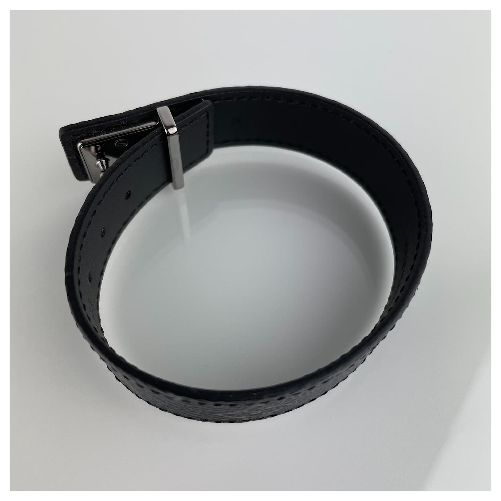 Cloth bracelet Louis Vuitton Black in Cloth - 34744639