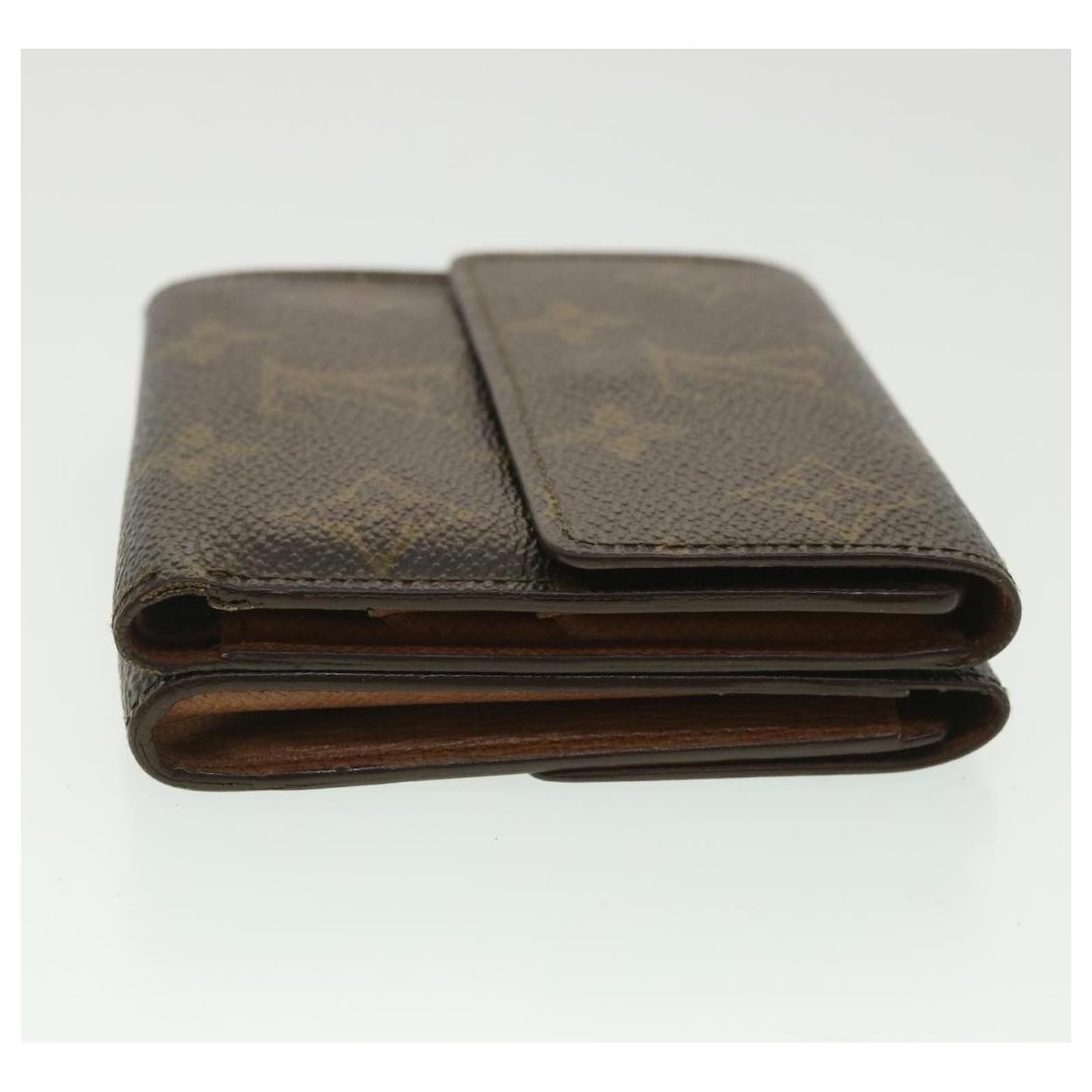 Louis Vuitton Monogram Portefeuille Elise Wallet M61654 LV Auth fm2030