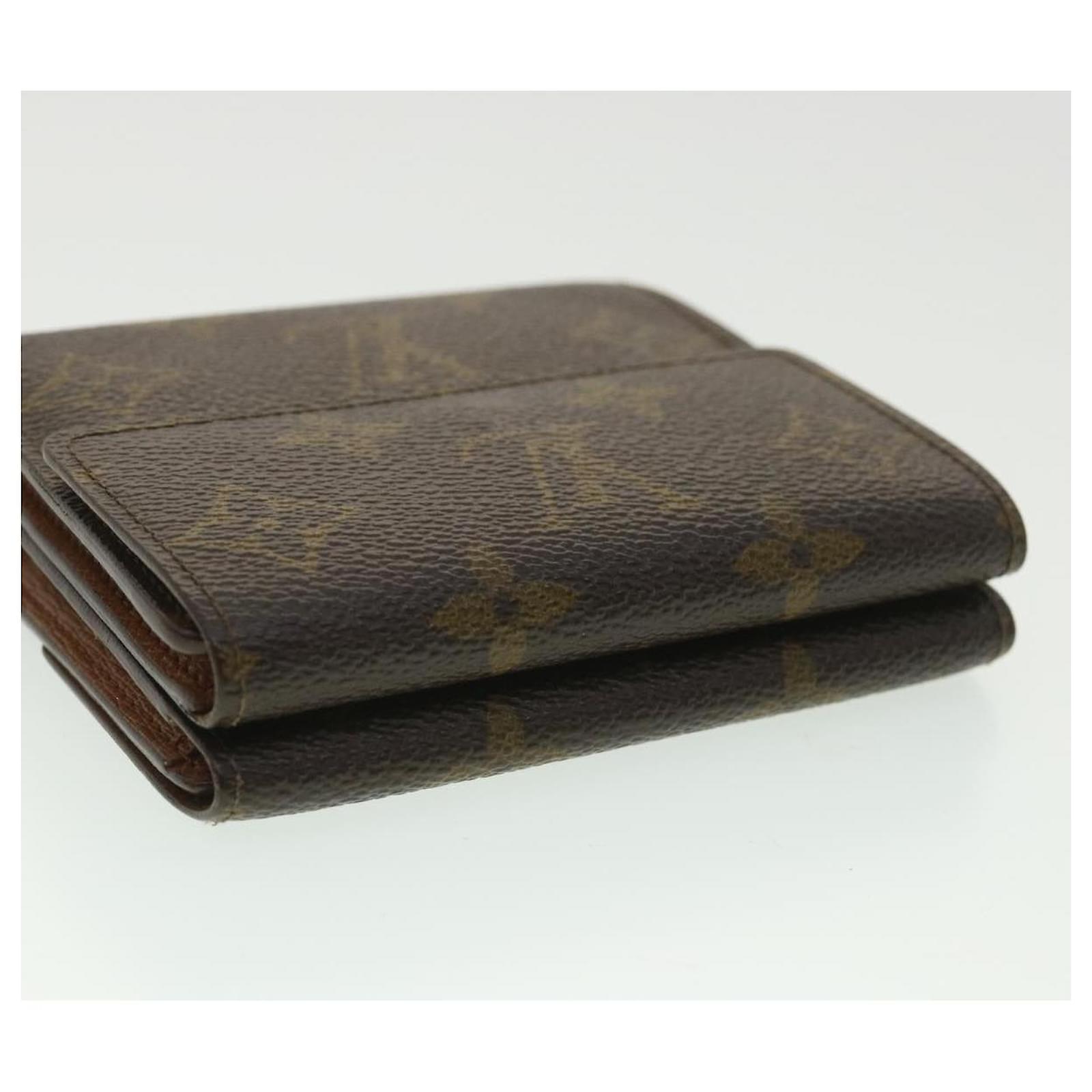 Louis Vuitton Monogram Portefeuille Elise Wallet M61654 LV Auth fm2030