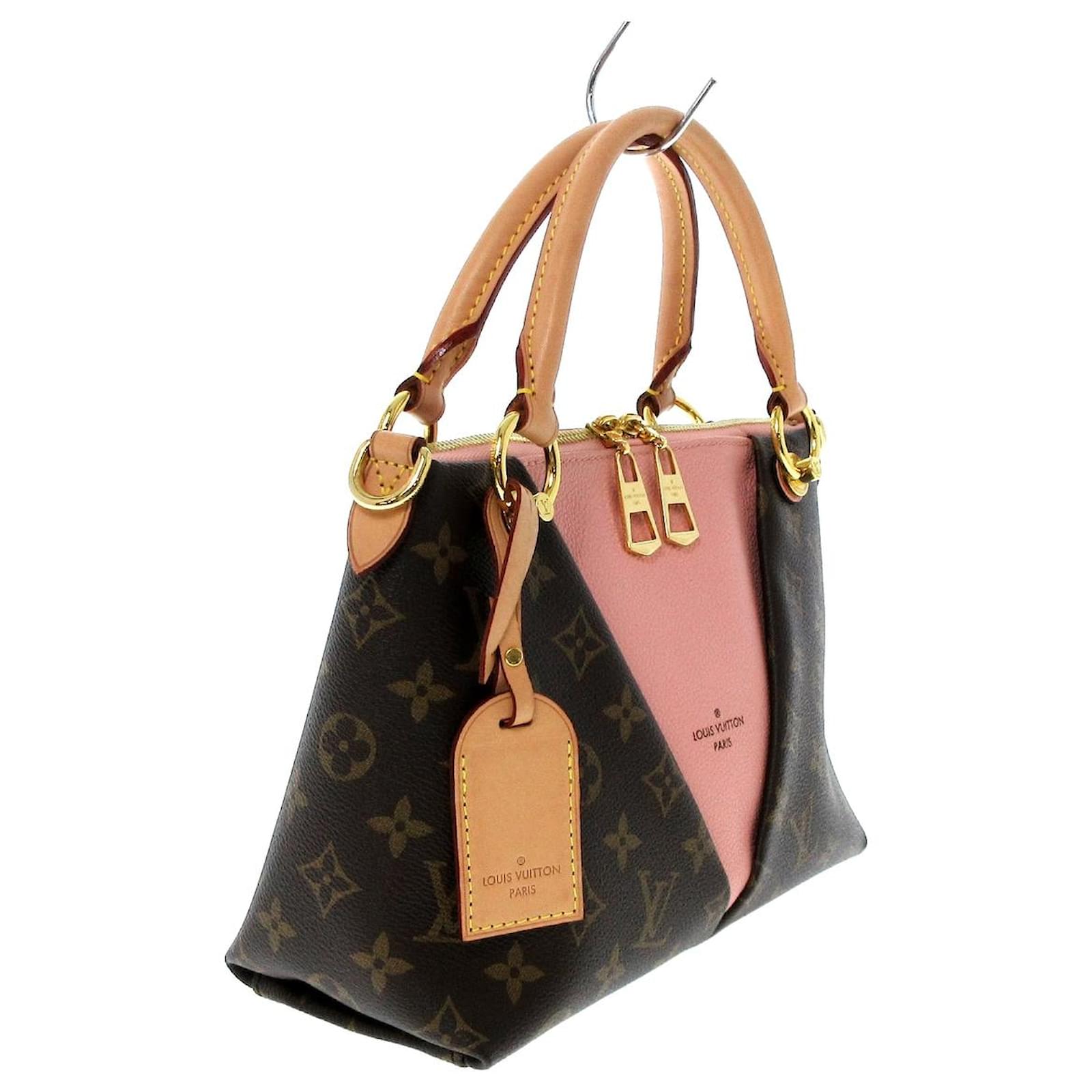 Louis Vuitton V Tote BB Pink Cloth ref.808826 - Joli Closet