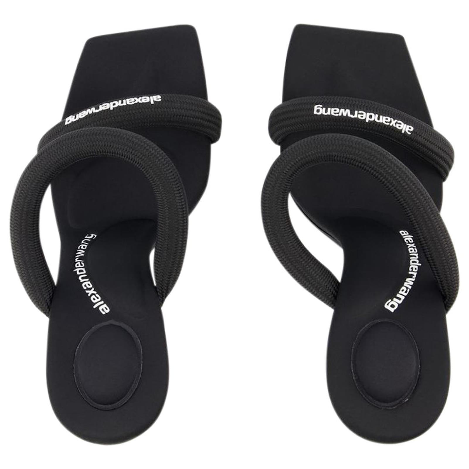 Julie Sandals - Alexander Wang - Nylon - Black ref.809109