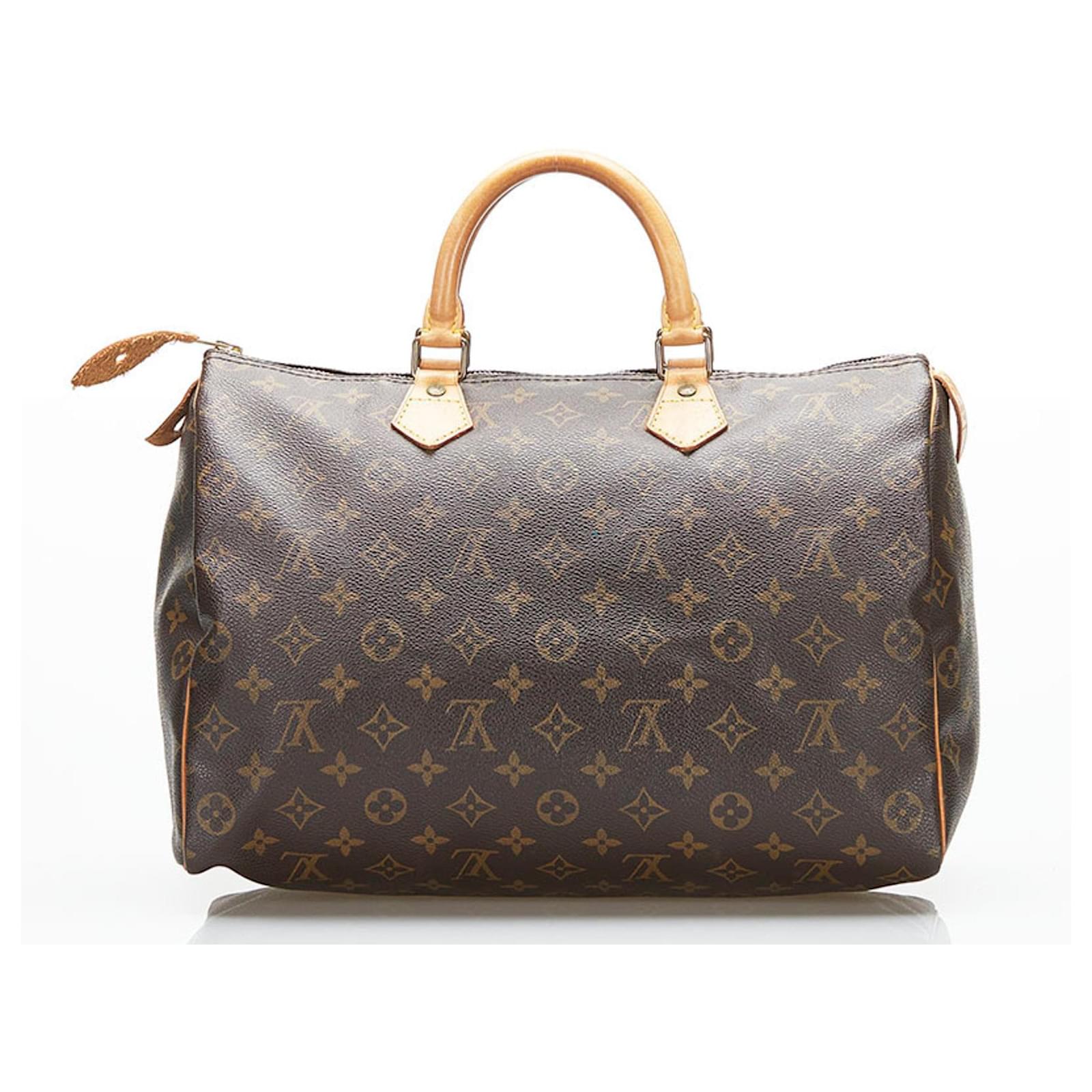 Louis Vuitton Speedy 35 Brown Leather ref.810133 - Joli Closet