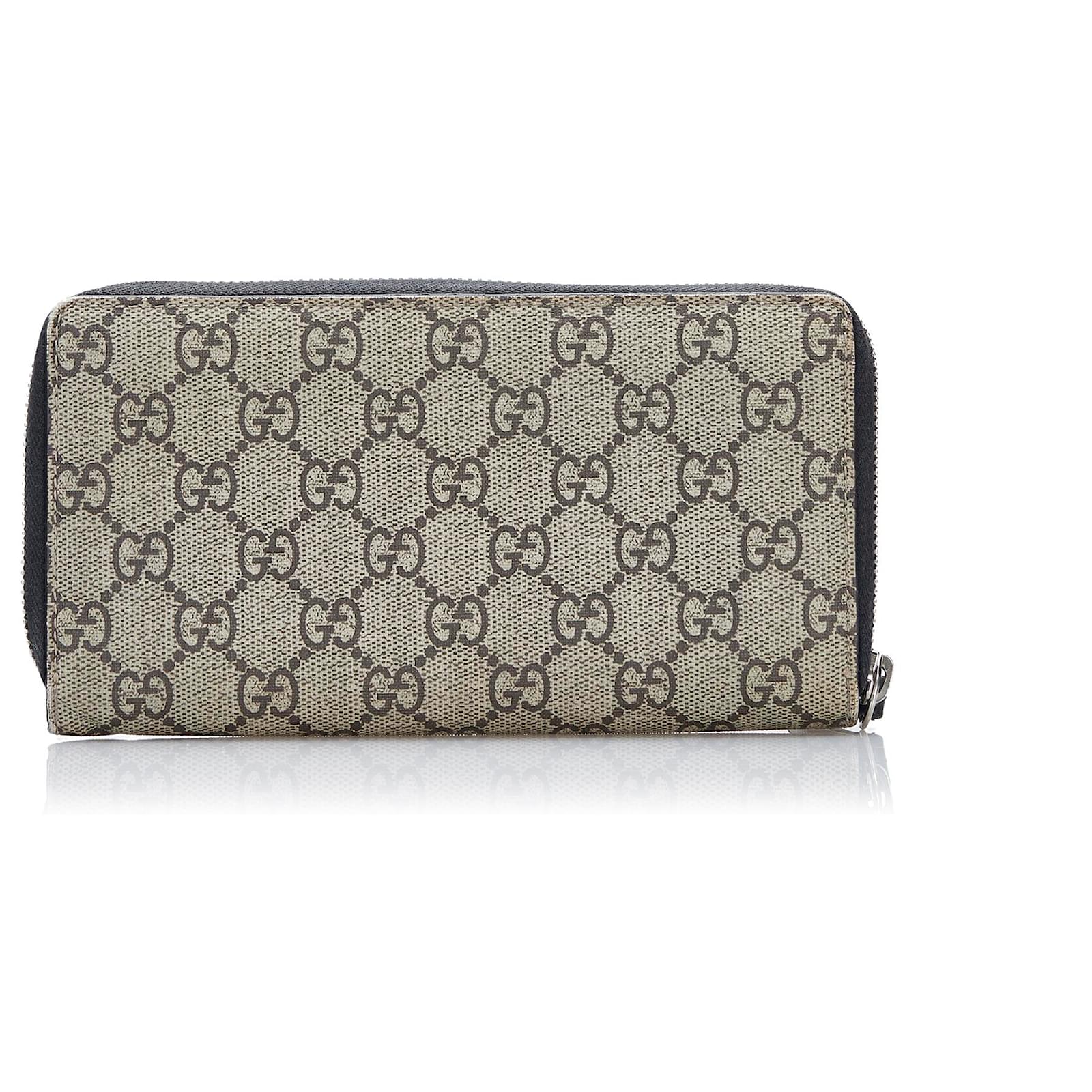 GUCCI Snake round zipper long wallet 451273