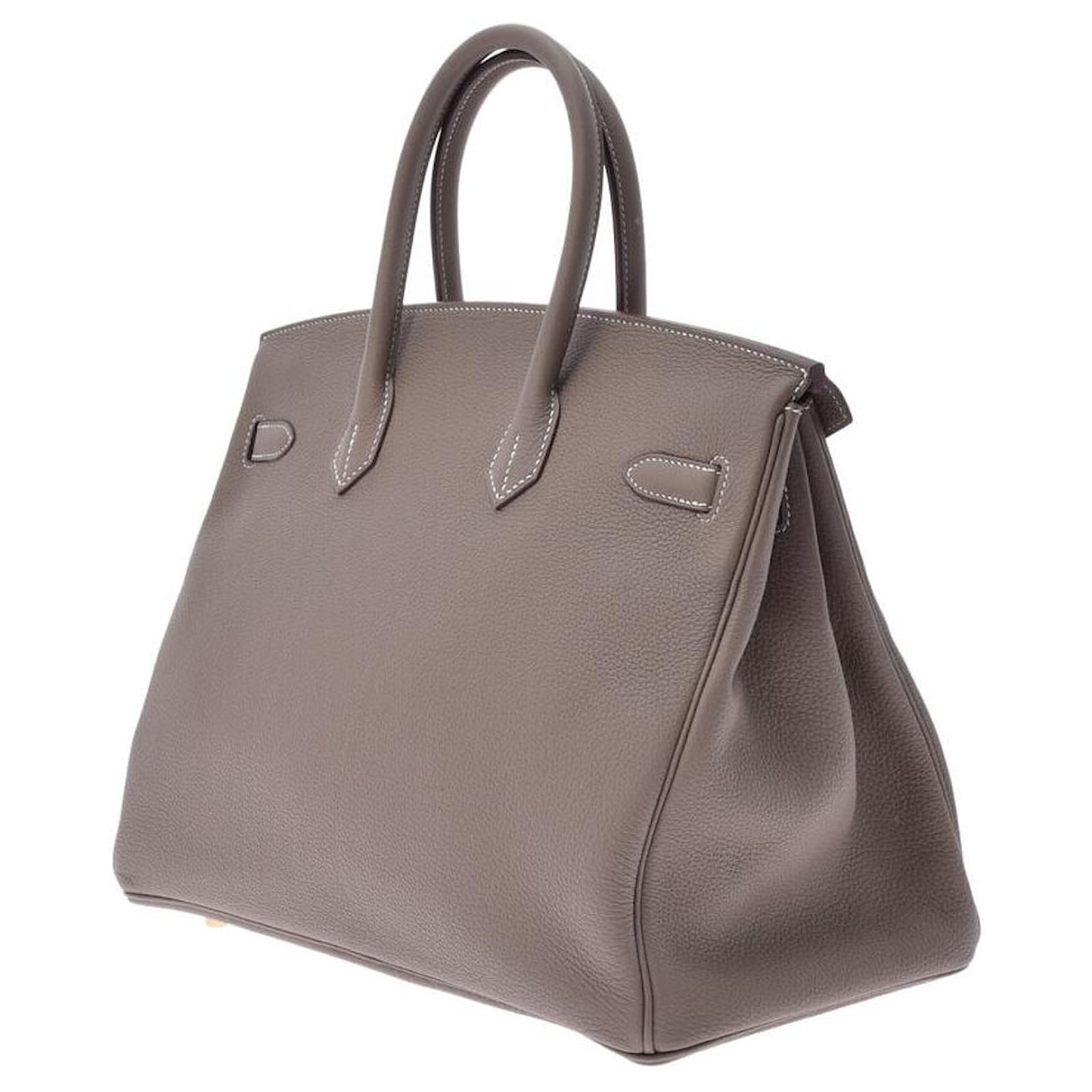 Herm S Birkin Brown Leather Ref Joli Closet