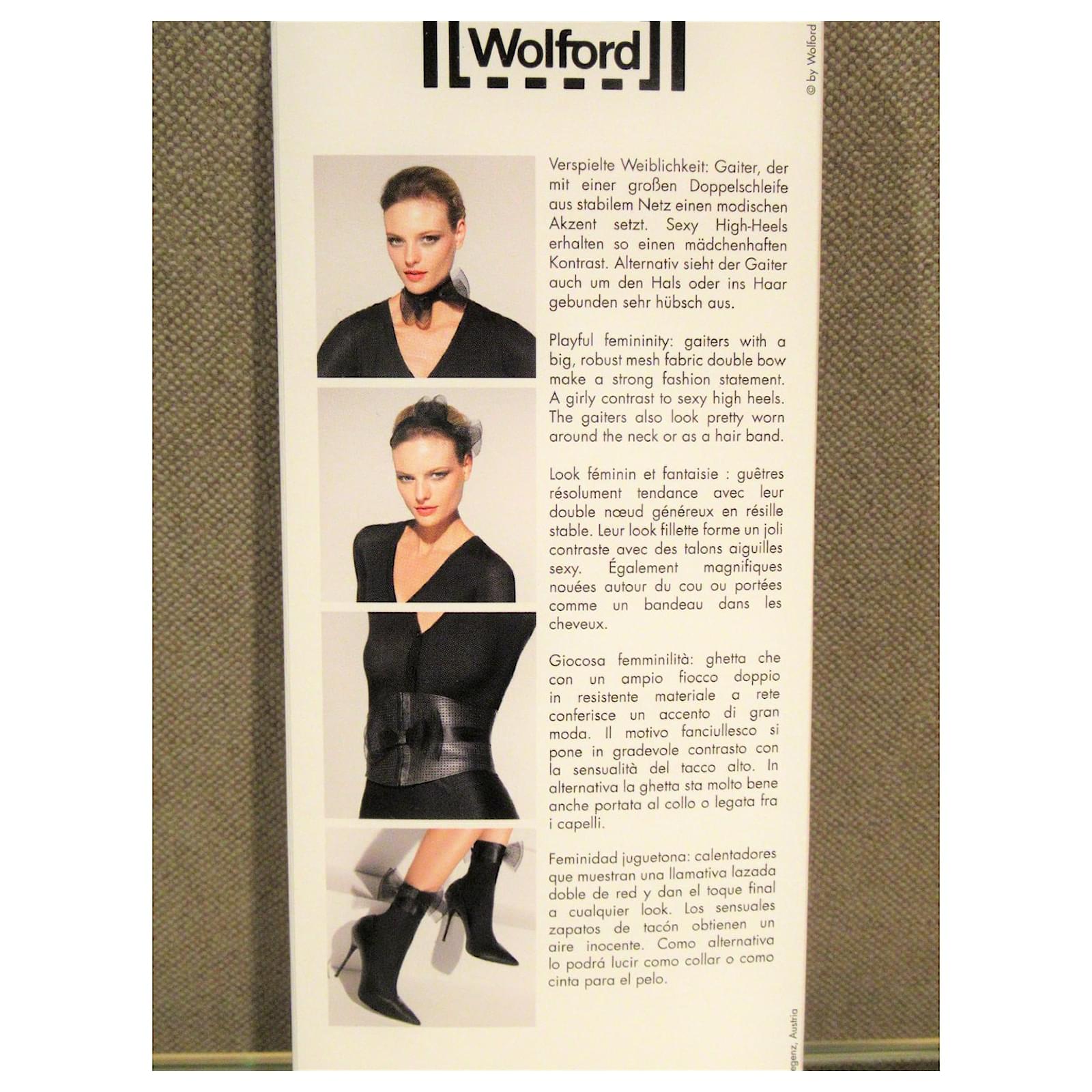 Wolford Garbo gaiter Black ref.818984 Joli Closet