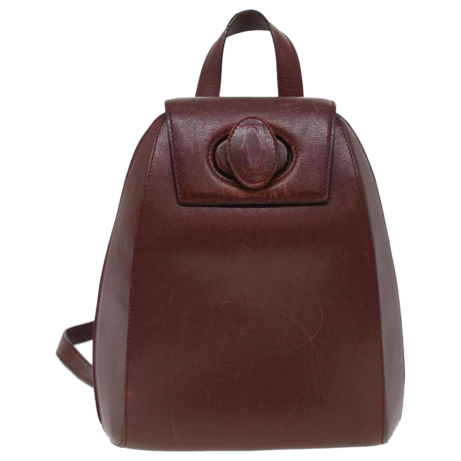 Cartier store backpack bags