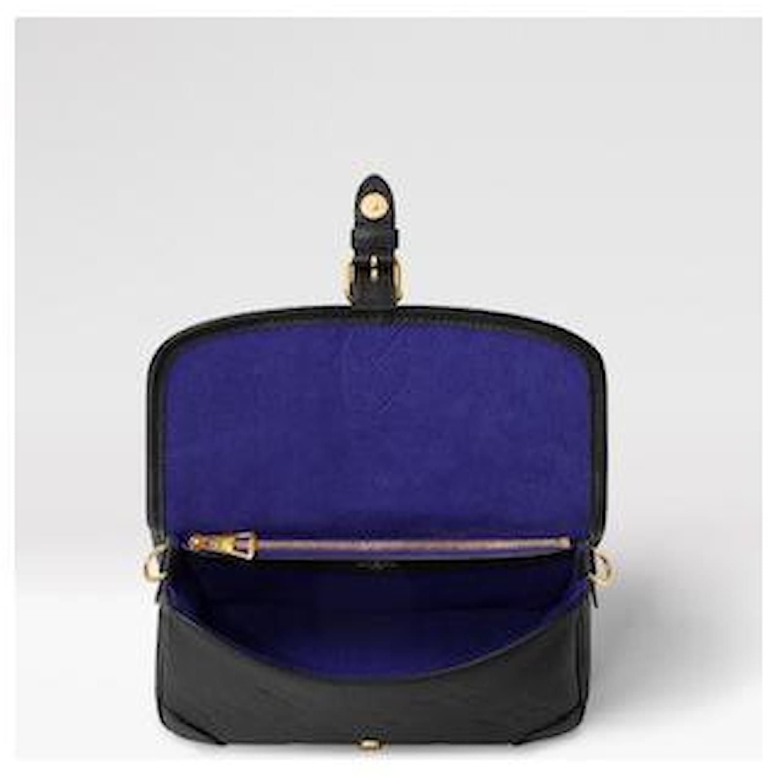 Louis Vuitton LV Diane empreinte leather new Black ref.821164