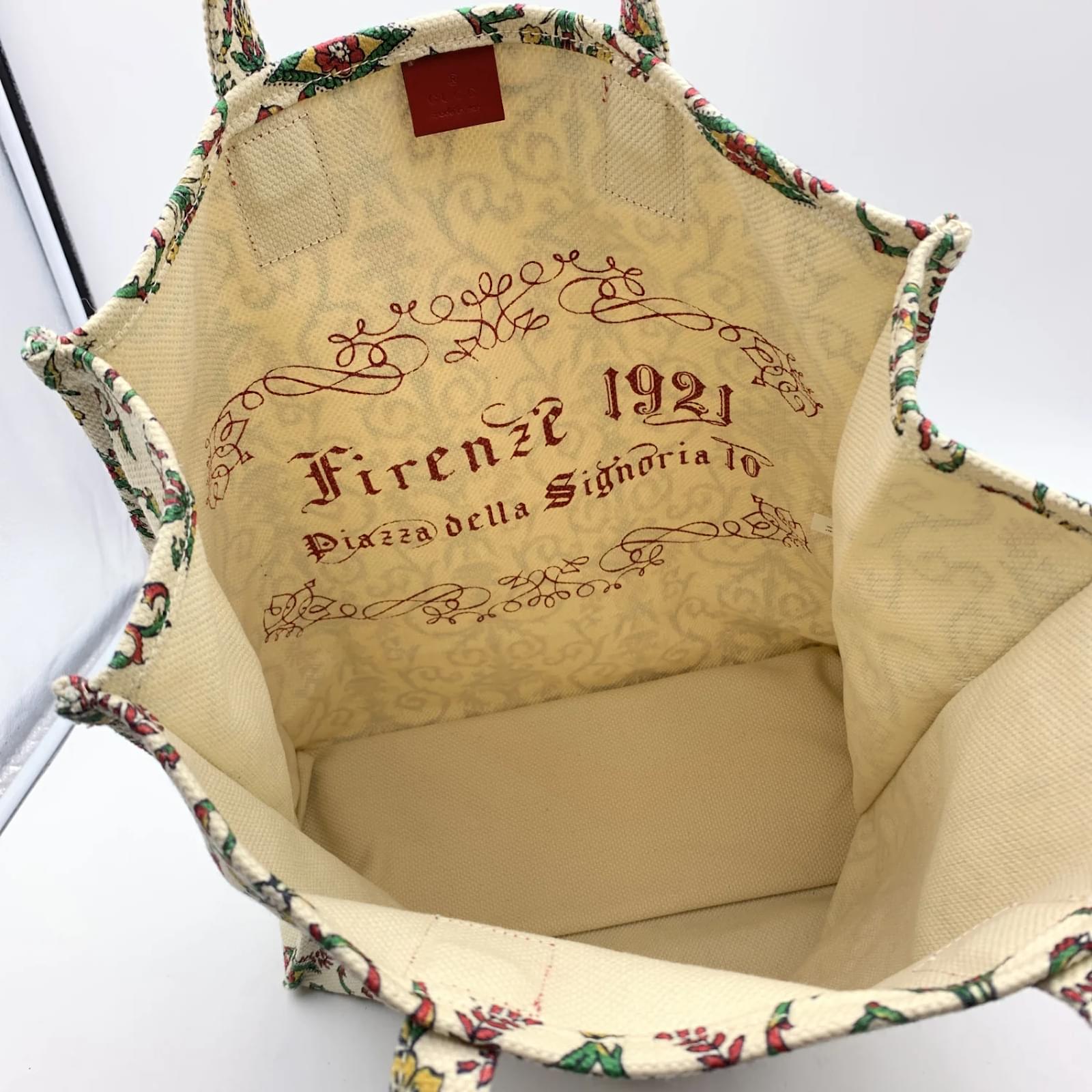 Children's Gucci 'Firenze 1921' tote bag
