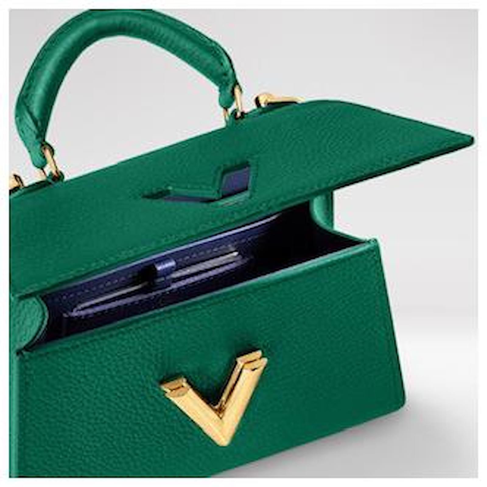 Louis Vuitton LV Twist One Handle BB Bag Green Leather ref.824914