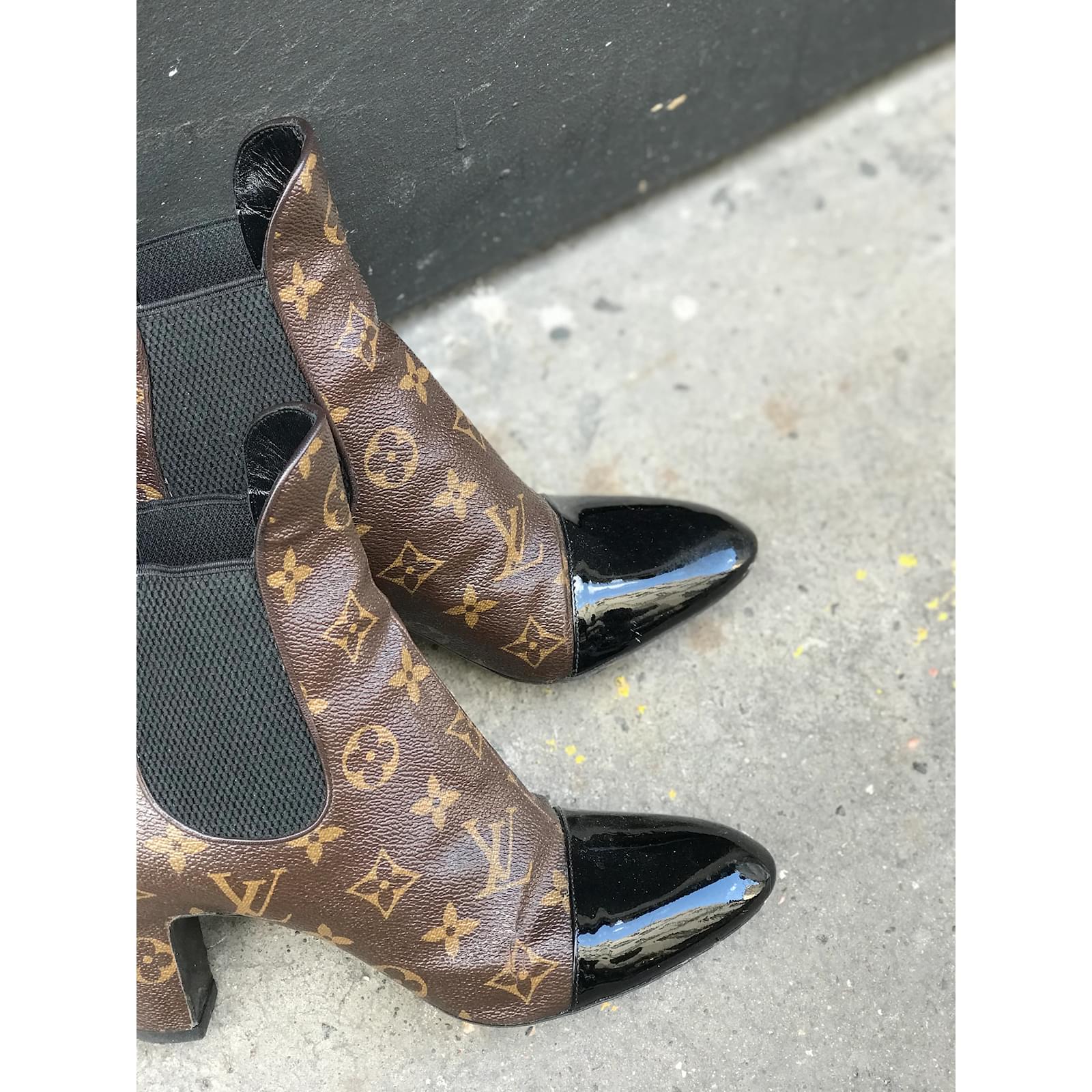 Louis vuitton revival ankle boot best sale