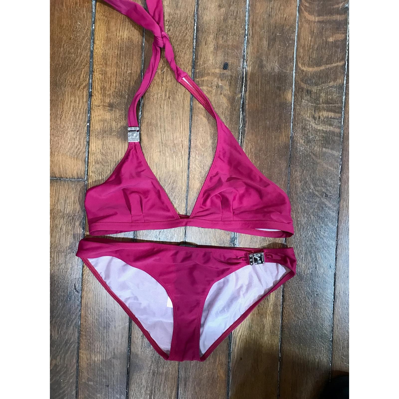 LOUIS VUITTON Swimwear T.fr 40 SYNTHETIC Pink ref.827435 - Joli Closet
