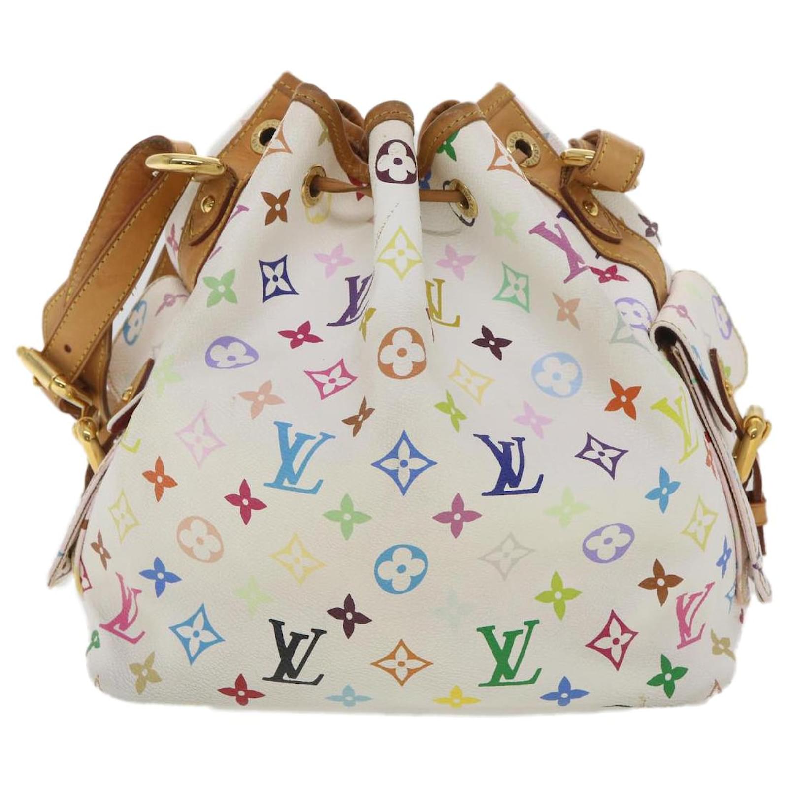 LOUIS VUITTON Monogram Multicolor Petit Noe Shoulder Bag M42229