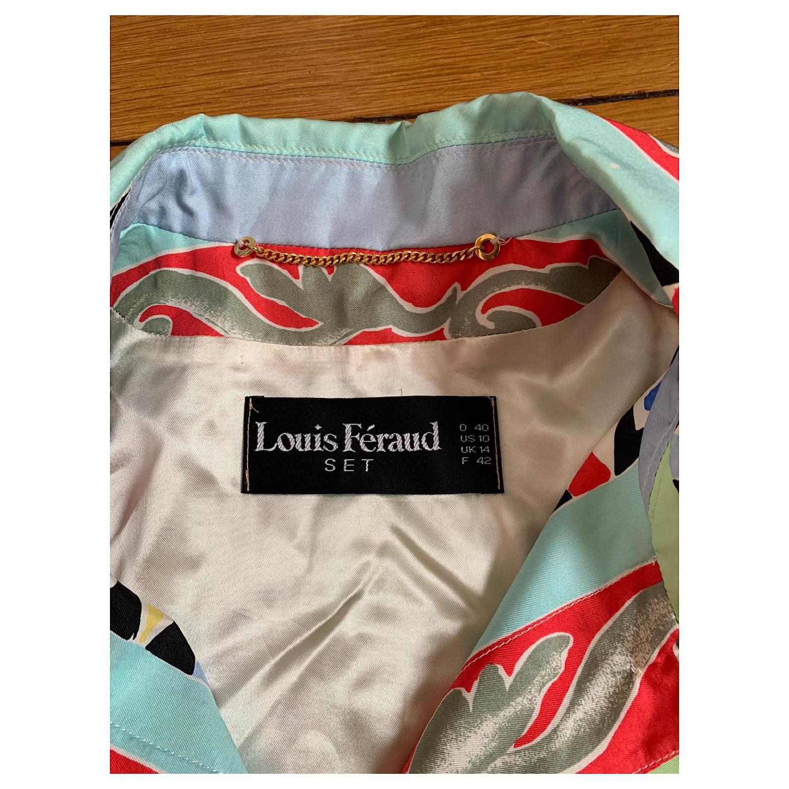 Louis Féraud Louis Feraud vintage jacket Multiple colors Silk ref.829236 -  Joli Closet