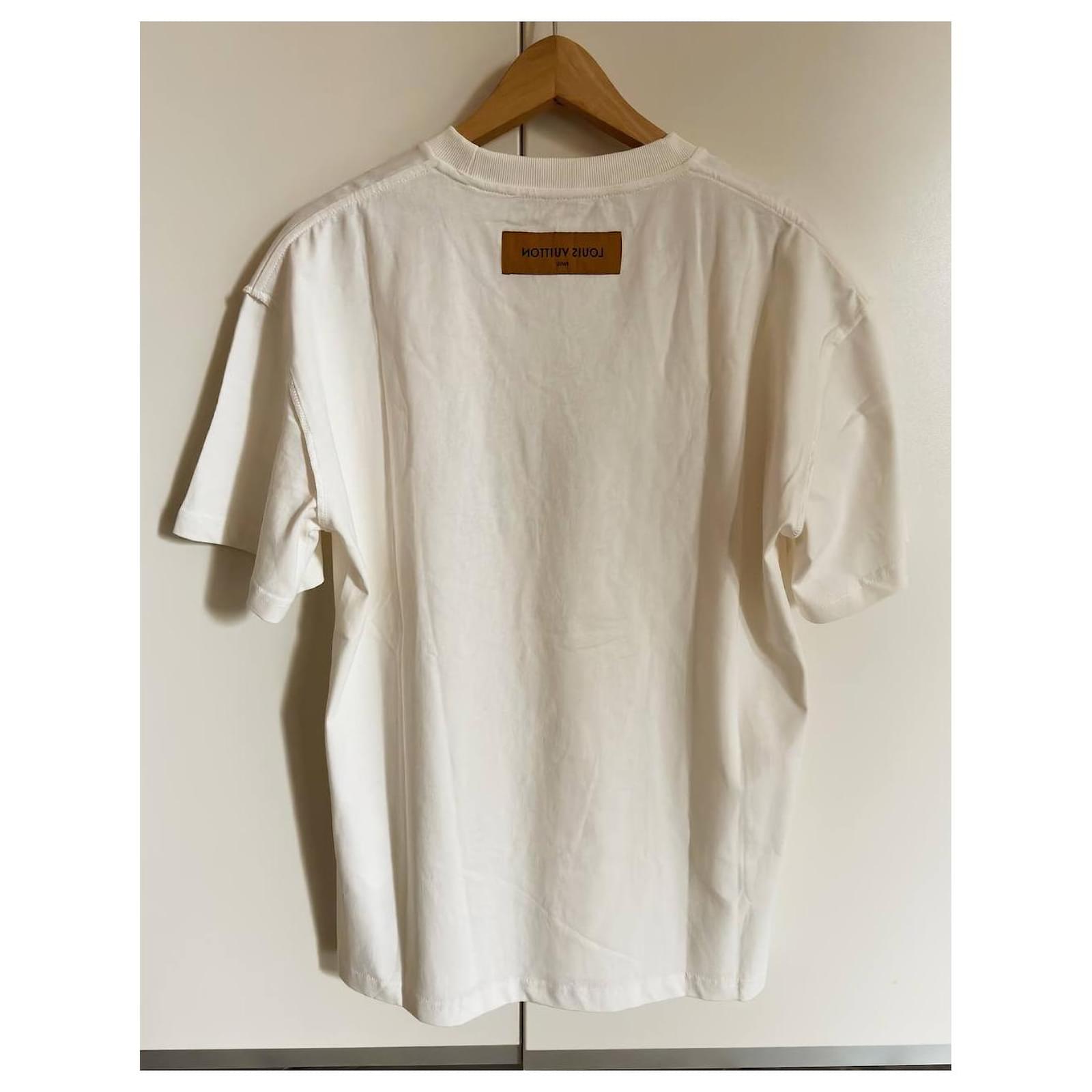 Louis Vuitton Tees White Cotton ref.44891 - Joli Closet
