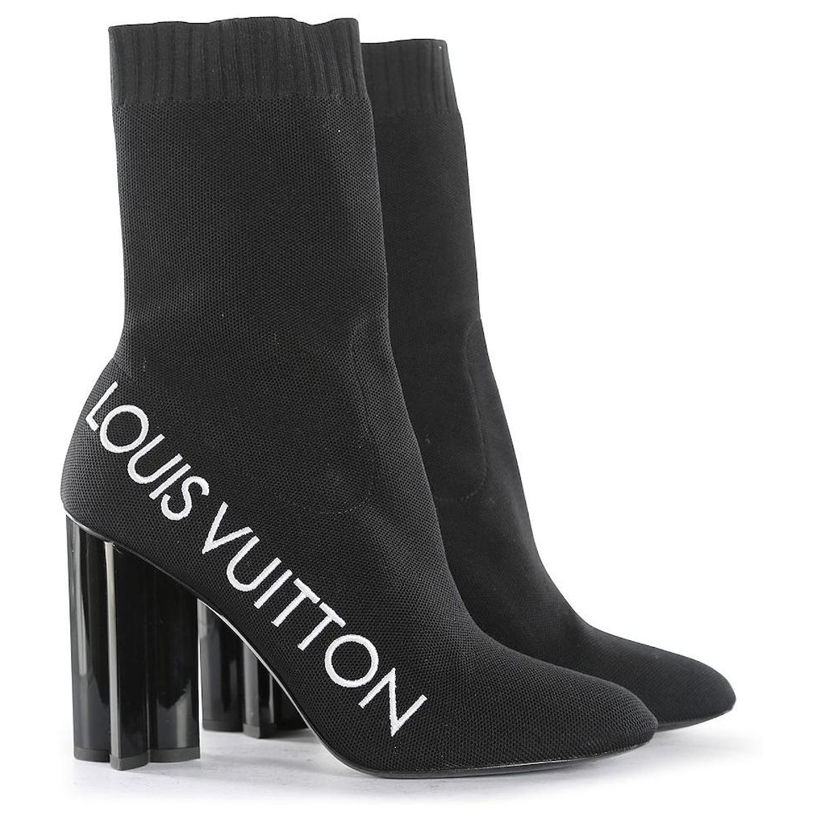 Louis Vuitton sock NOIR SILHOUETTE ANKLE BOOT