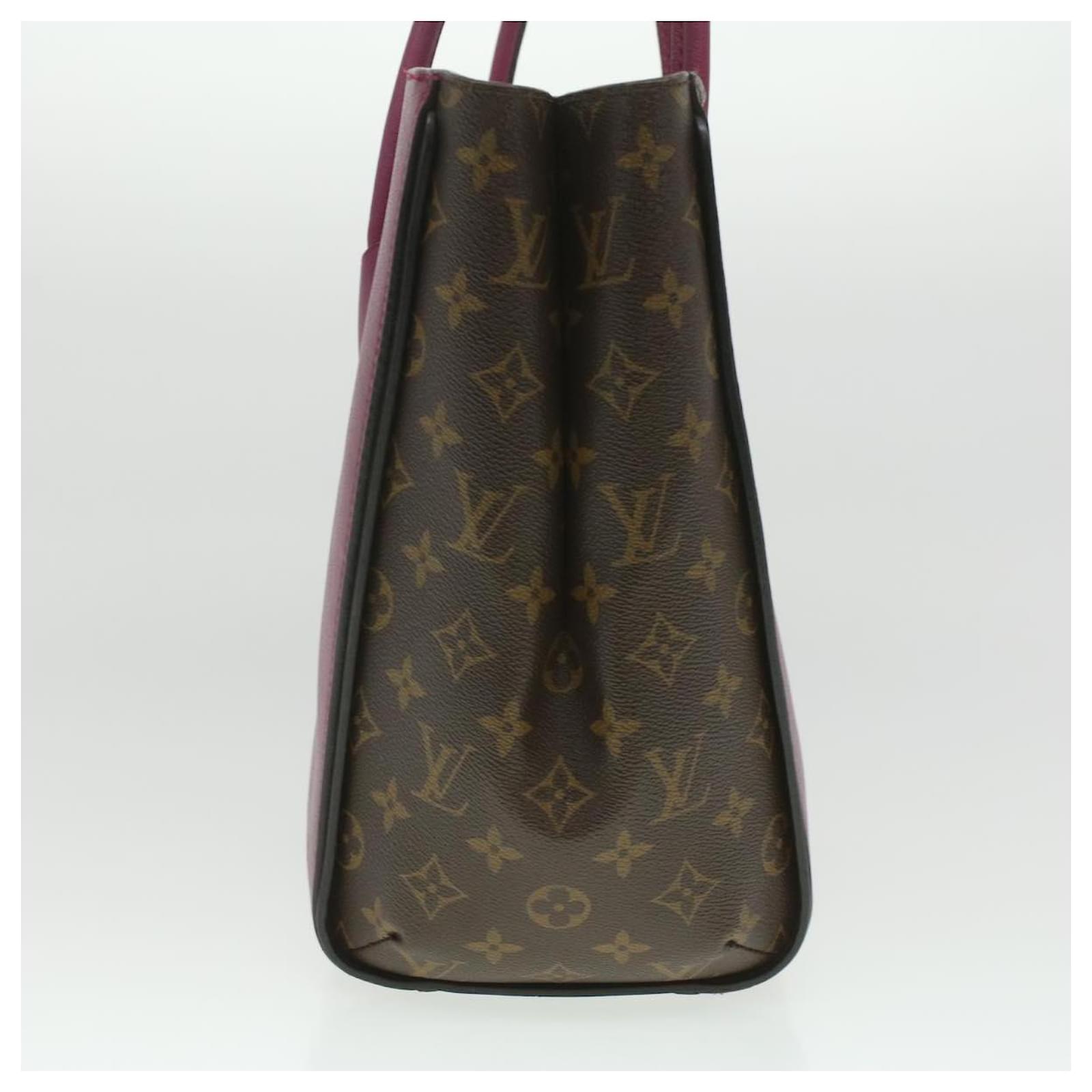 Louis Vuitton Brown/Black Monogram Canvas and Leather Kimono MM Bag