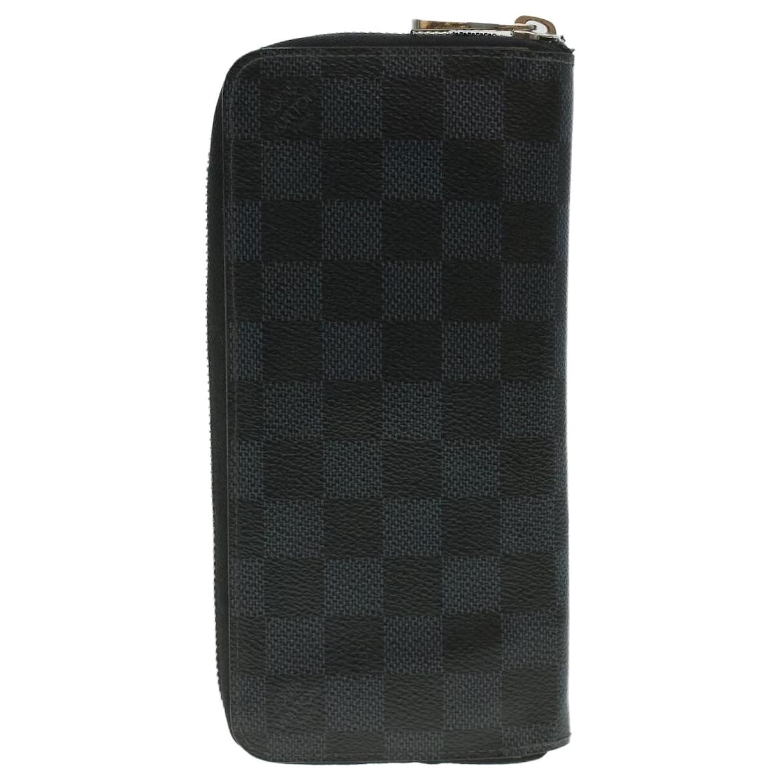 LOUIS VUITTON Damier Cobalt Zippy Wallet Vertical Long Wallet