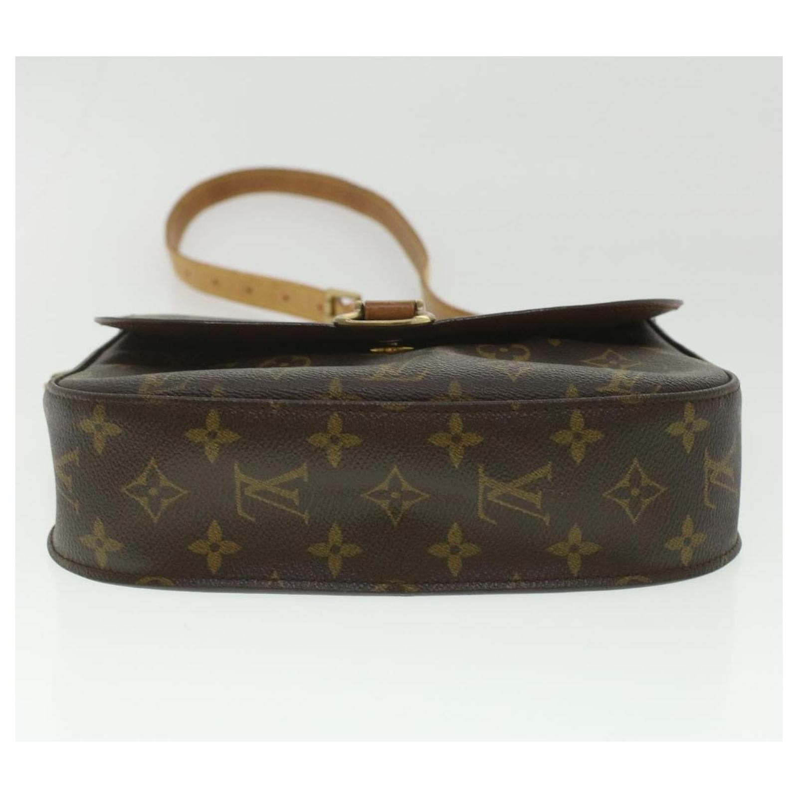 LOUIS VUITTON Monogram Saint Cloud GM Shoulder Bag M51242 LV Auth 47601