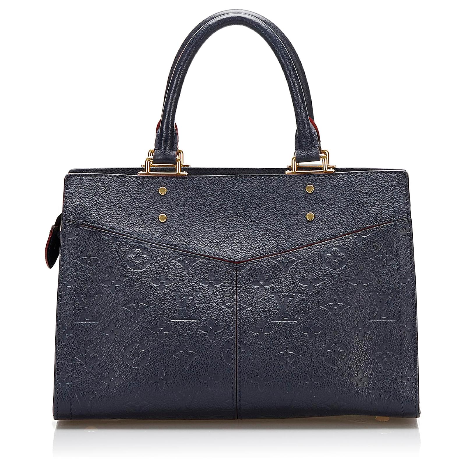 Louis Vuitton Blue, Pattern Print Monogram Empreinte Sully mm