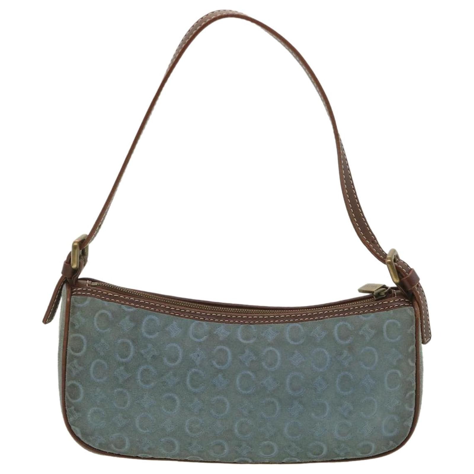 CELINE accessory pouch hand bag macadam