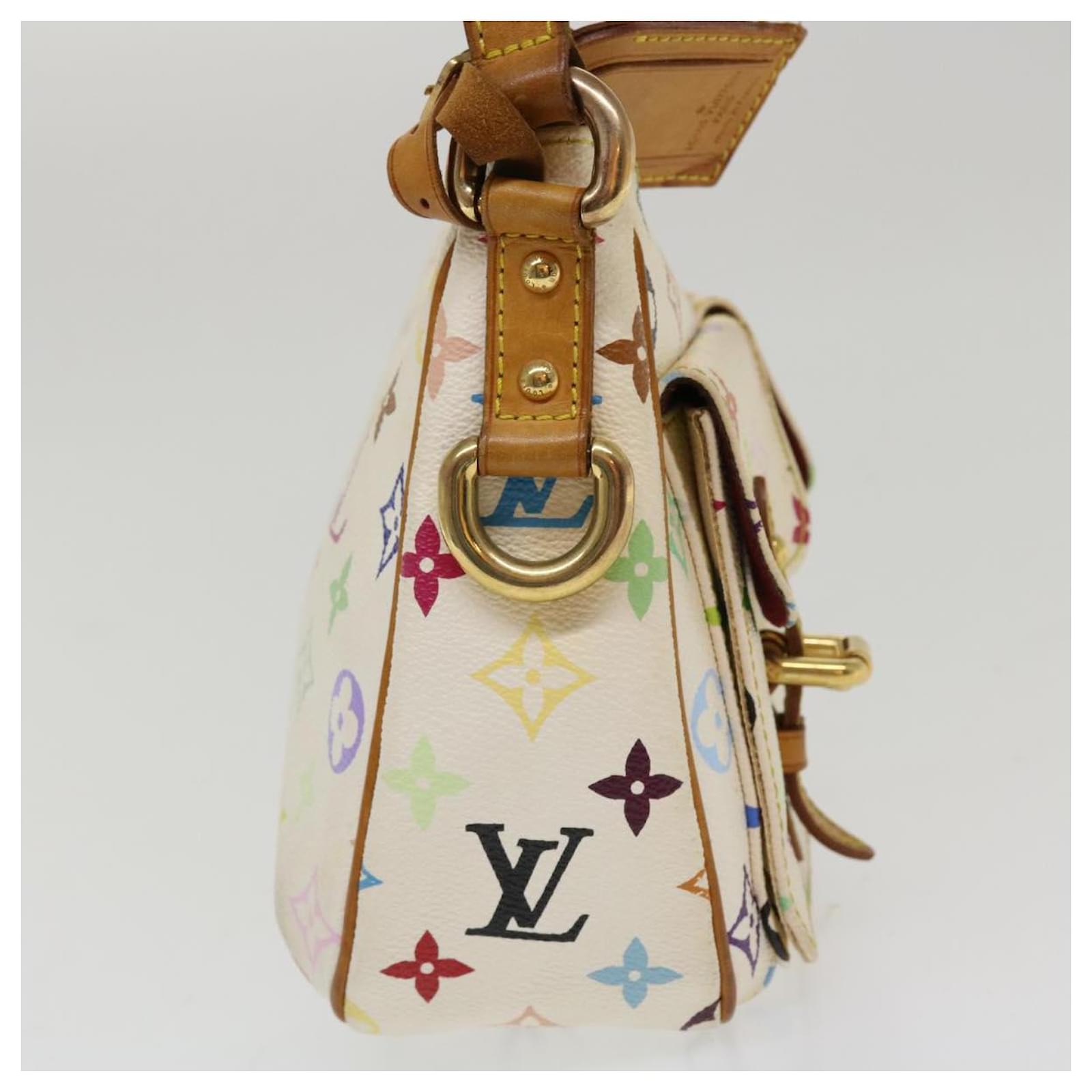 White Louis Vuitton Monogram Multicolore Lodge PM Shoulder Bag – Designer  Revival