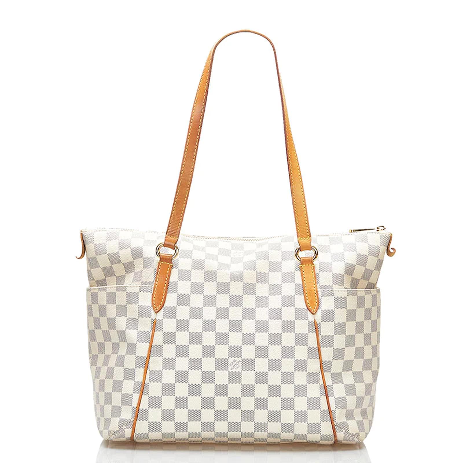 Louis Vuitton Damier Azur Totally MM N41279 White Cloth ref.834198 - Joli  Closet