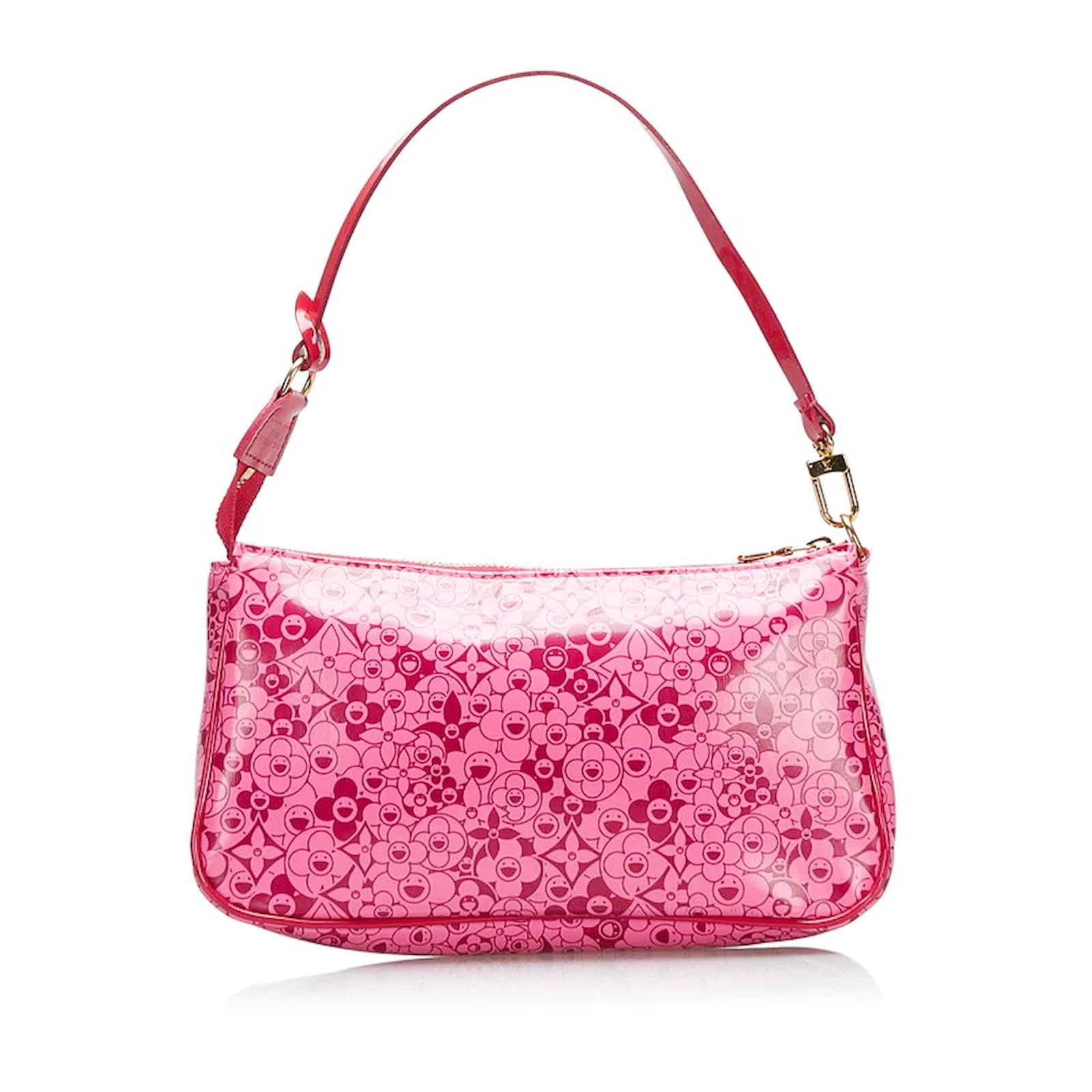 Louis Vuitton Cosmic Blossom Pochette Accessoires M93166 Pink Cloth  ref.834306 - Joli Closet