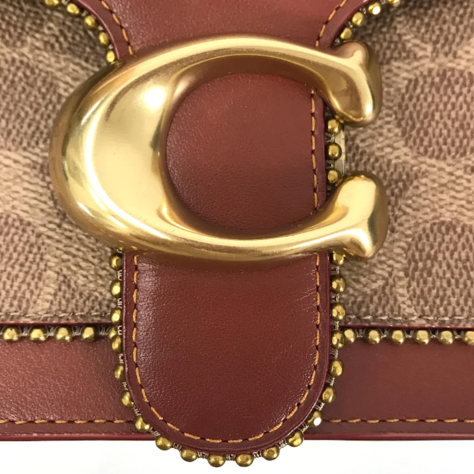 Coach Signature Tabby 26 Shoulder Bag G2081 Brown Leather
