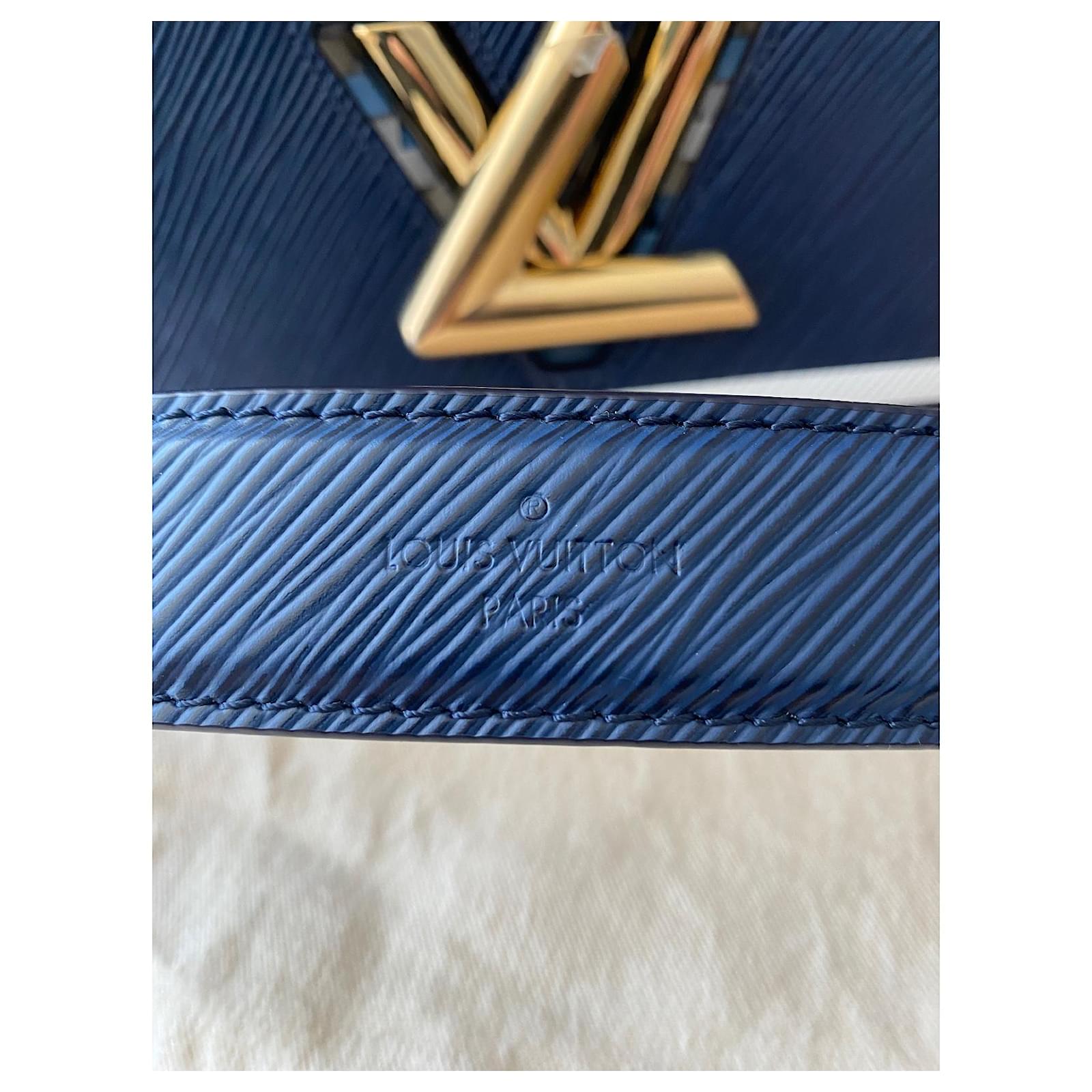 Louis Vuitton Twist Blue Leather ref.842082 - Joli Closet