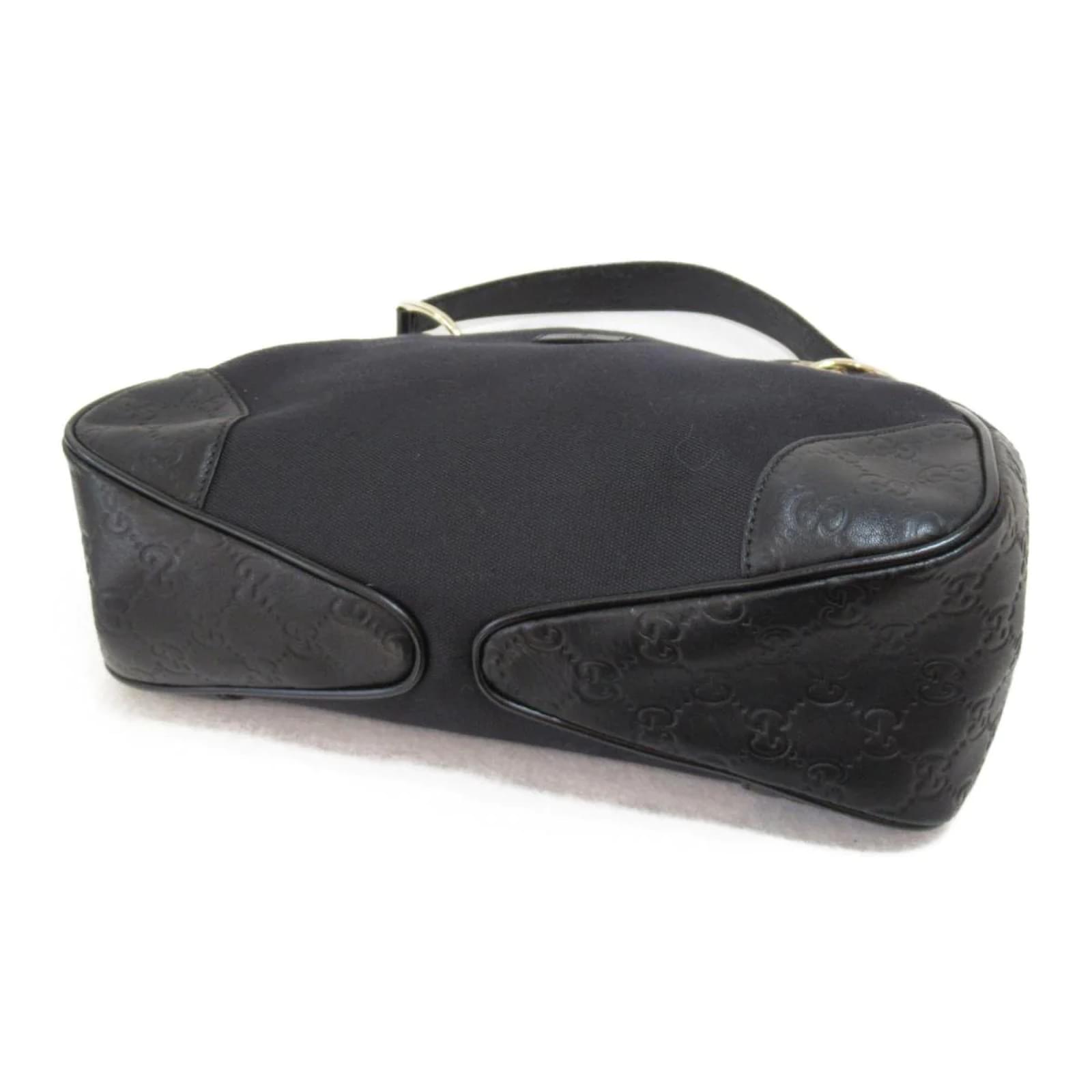 Gucci Canvas Colbert Hobo Bag 257265 Black Cloth ref.JC835751