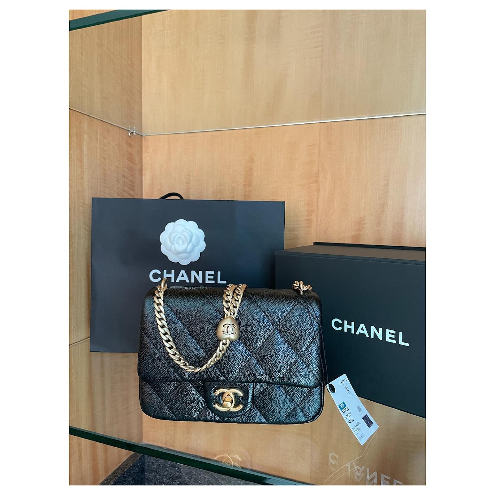 Chanel 23P SWEETHEART MINI CAVIAR FLAP BAG