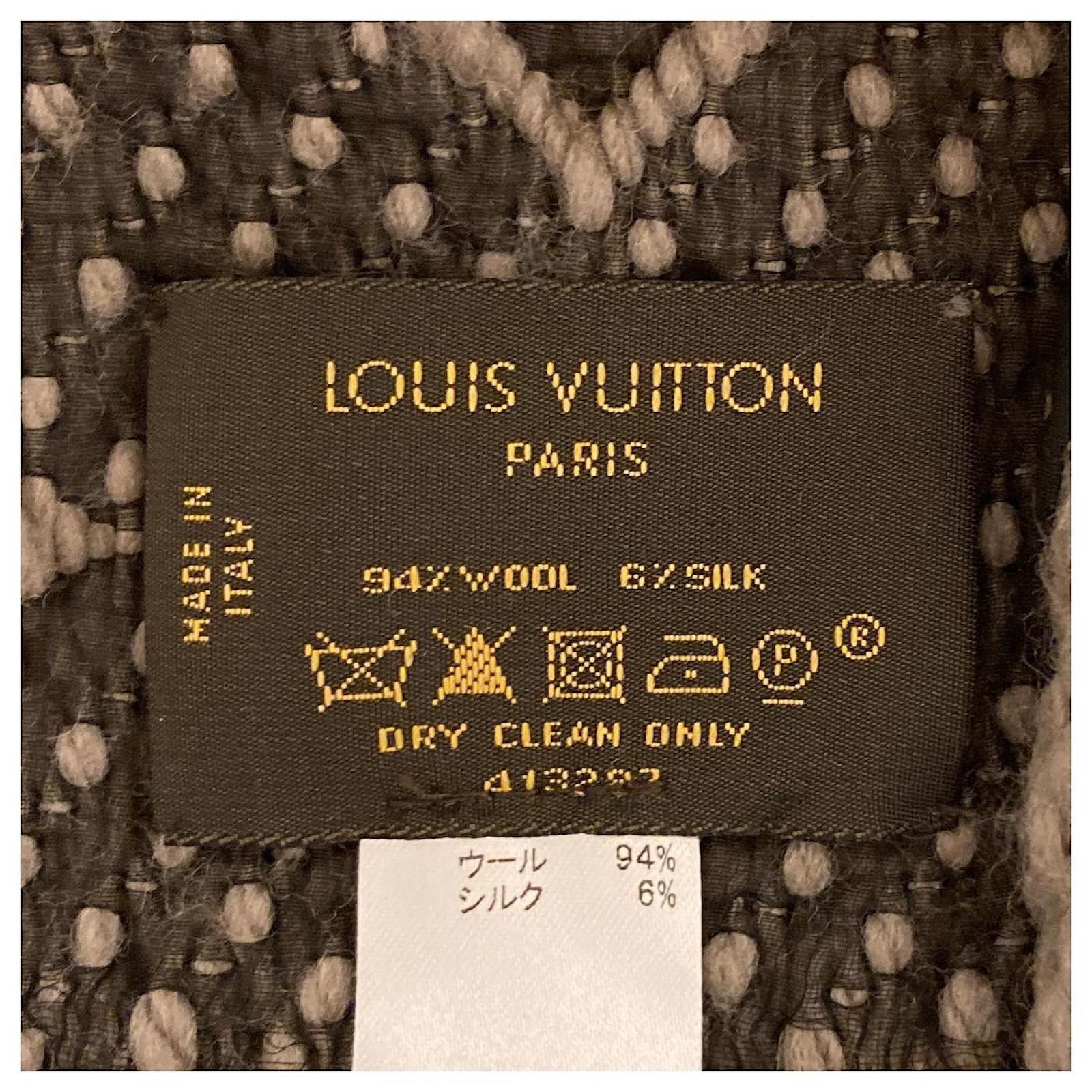 Louis Vuitton Logomania Brown Wool ref.836200 - Joli Closet