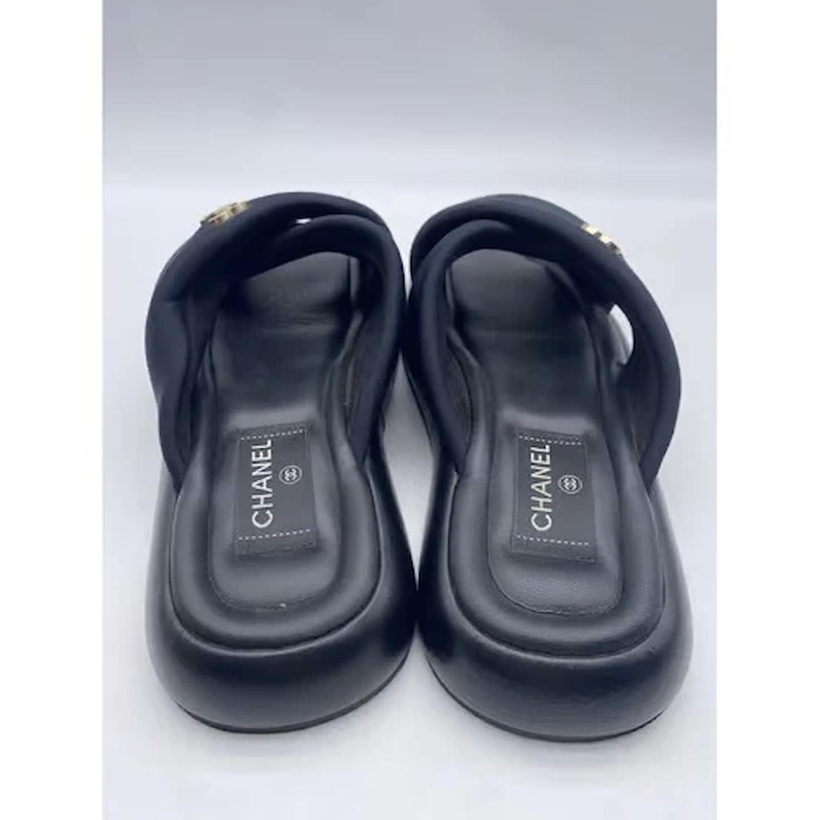 chanel clog sandals 39